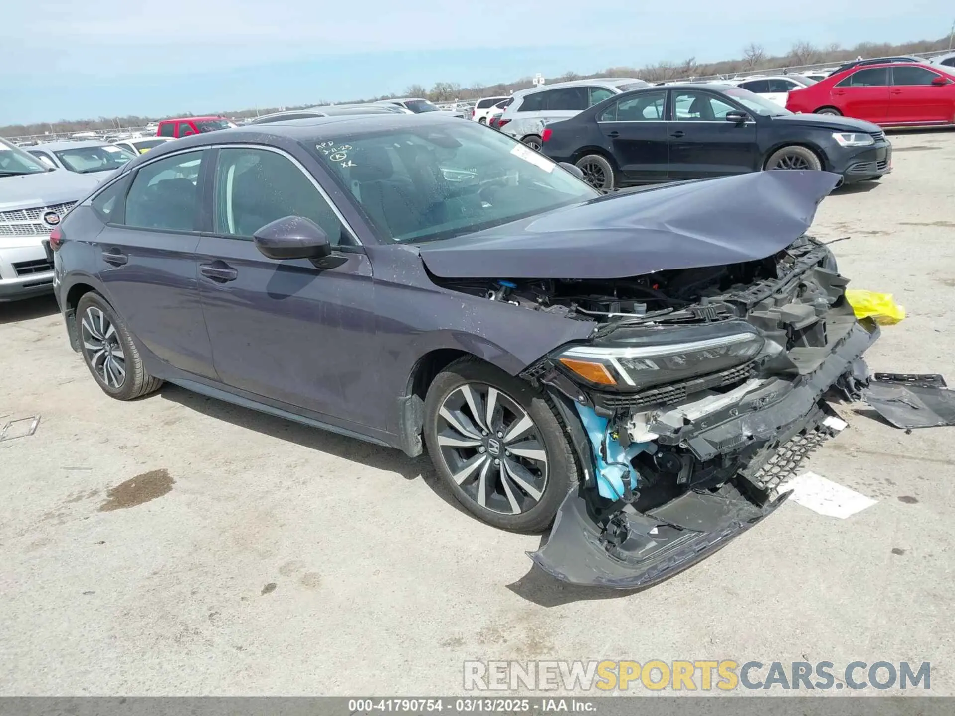 1 fotografías del automóvil dañado 19XFL1H74PE014123 HONDA CIVIC 2023