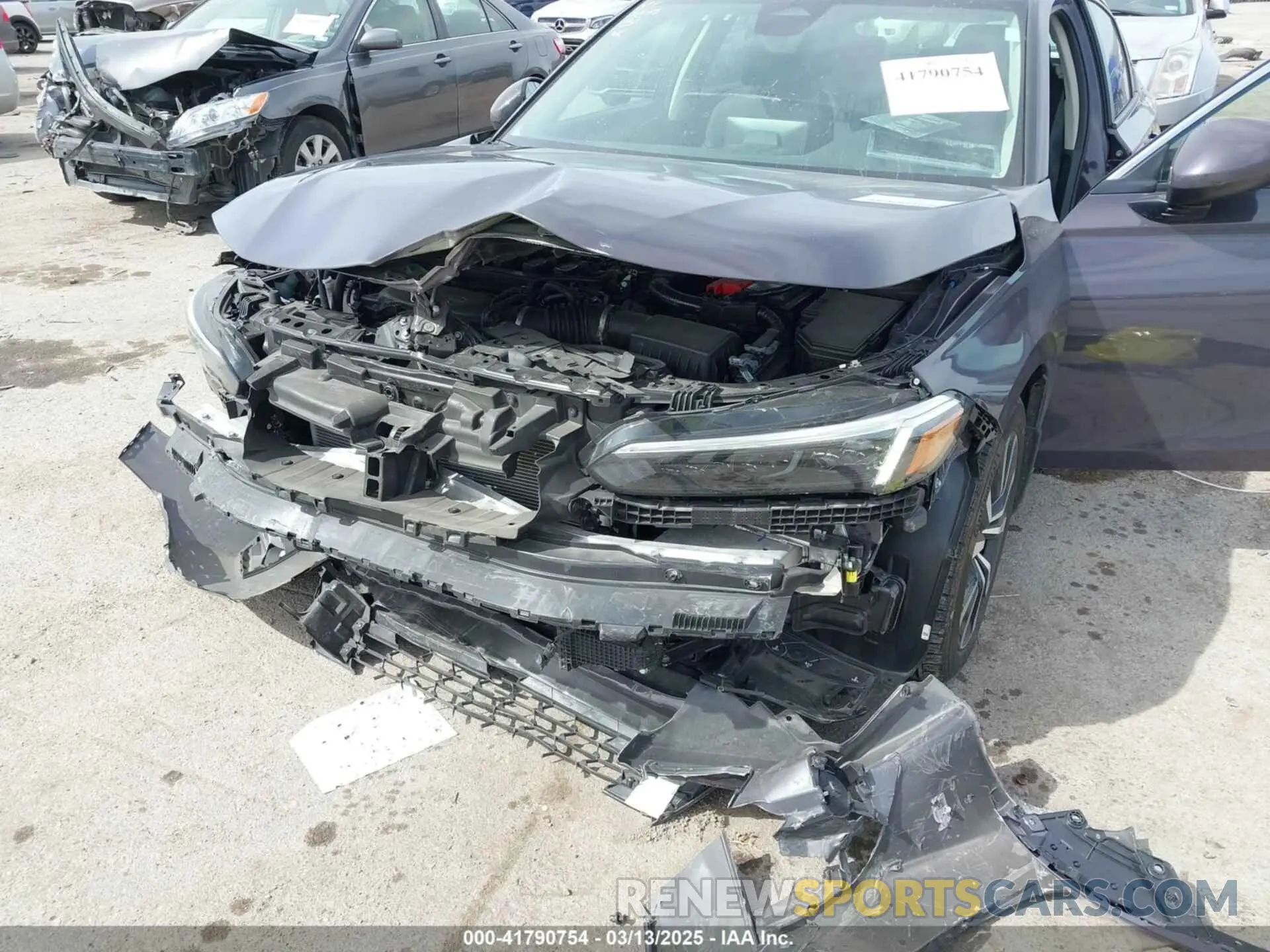 6 fotografías del automóvil dañado 19XFL1H74PE014123 HONDA CIVIC 2023
