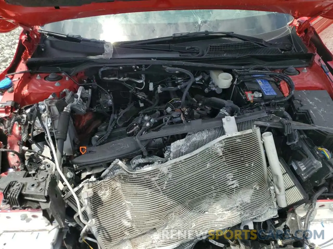 11 fotografías del automóvil dañado 19XFL1H75PE016334 HONDA CIVIC 2023