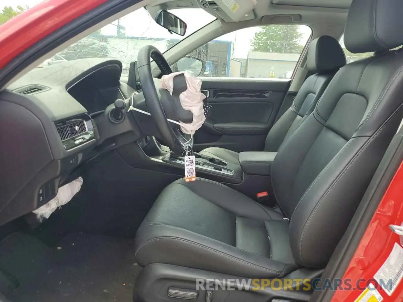 7 fotografías del automóvil dañado 19XFL1H75PE016334 HONDA CIVIC 2023