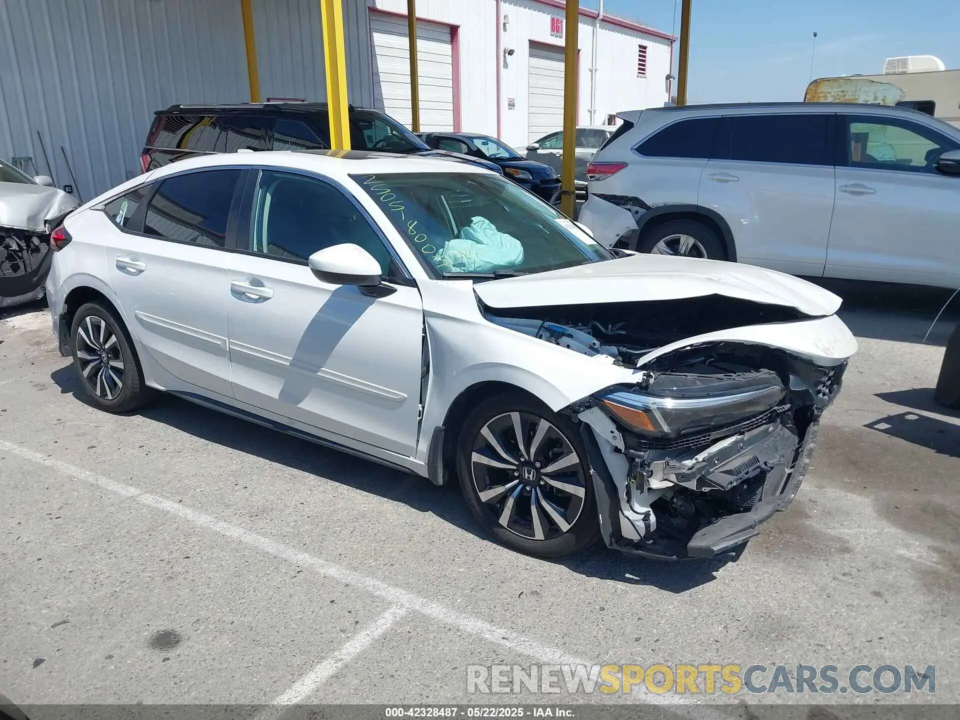 1 fotografías del automóvil dañado 19XFL1H76PE003575 HONDA CIVIC 2023