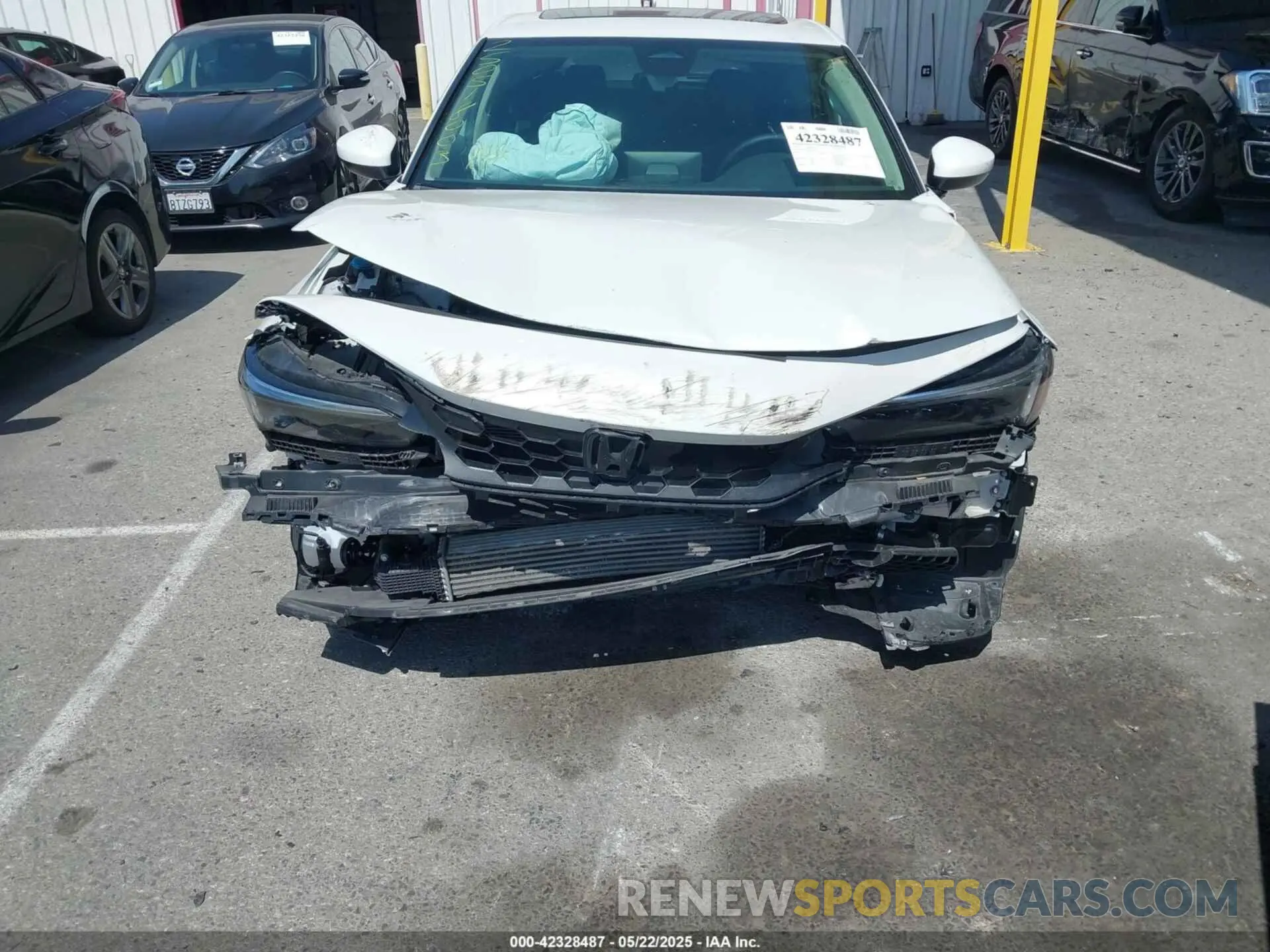 6 fotografías del automóvil dañado 19XFL1H76PE003575 HONDA CIVIC 2023