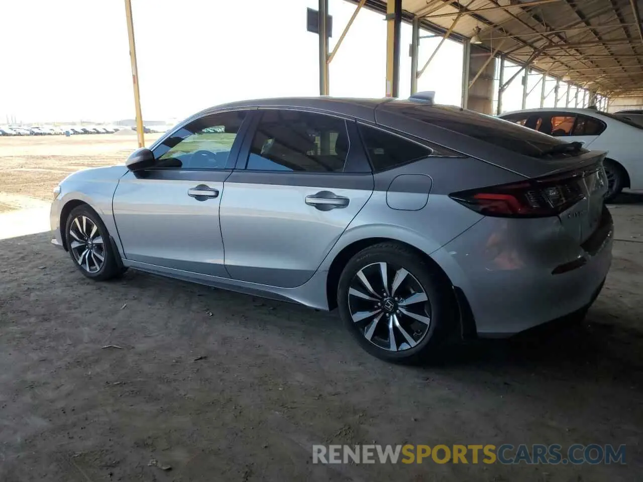2 fotografías del automóvil dañado 19XFL1H77PE004072 HONDA CIVIC 2023