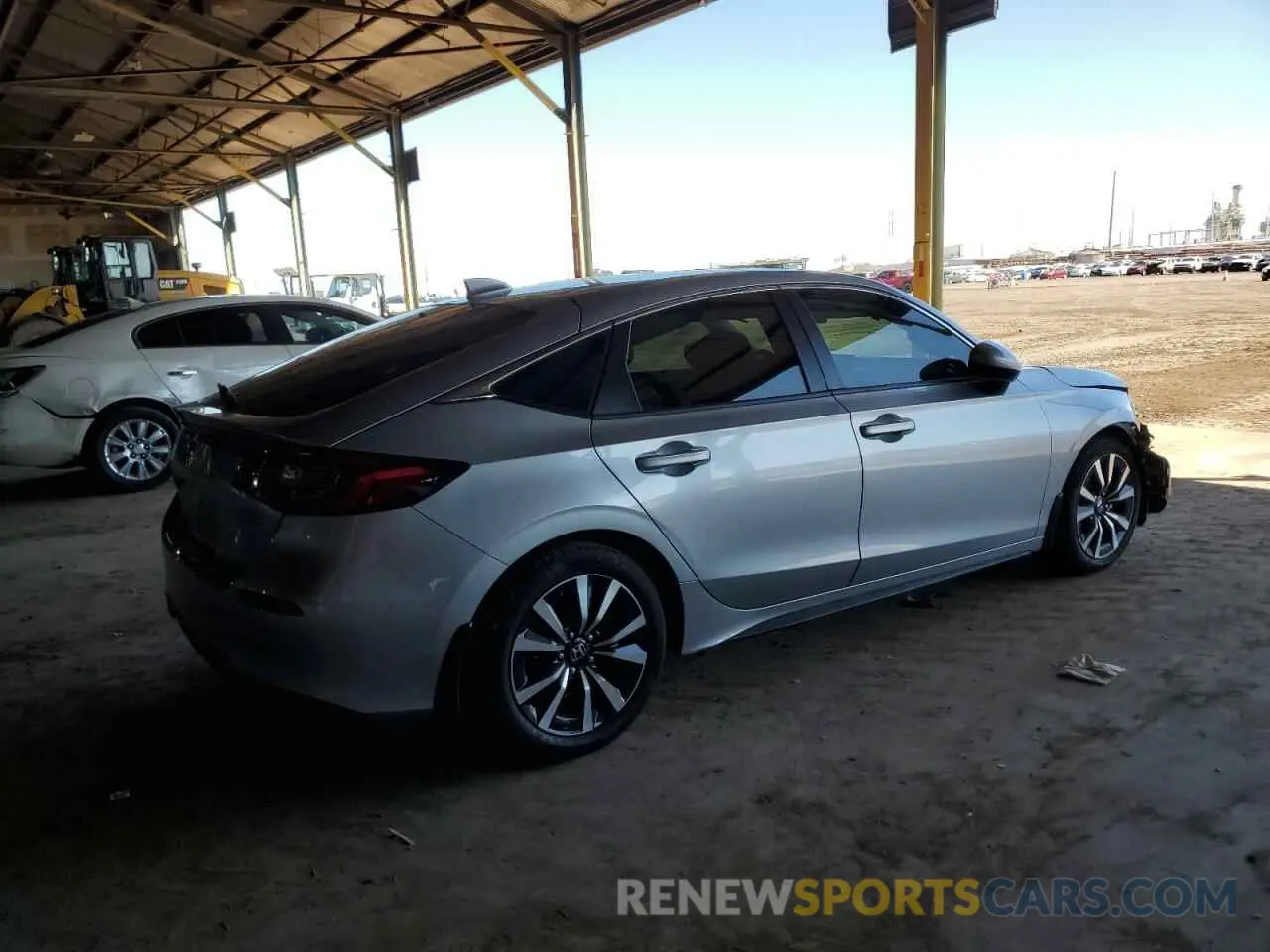 3 fotografías del automóvil dañado 19XFL1H77PE004072 HONDA CIVIC 2023