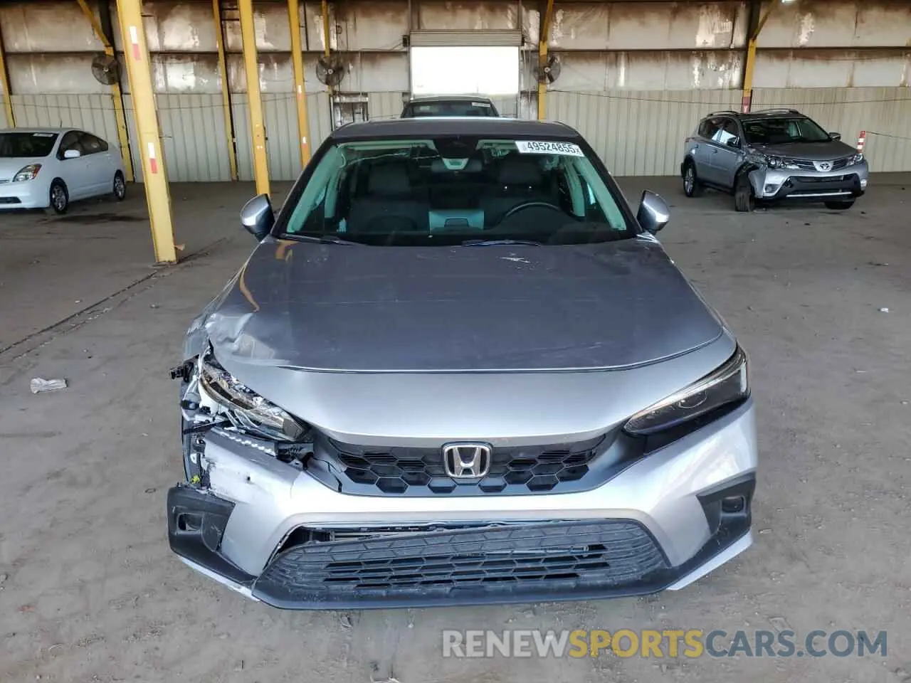 5 fotografías del automóvil dañado 19XFL1H77PE004072 HONDA CIVIC 2023