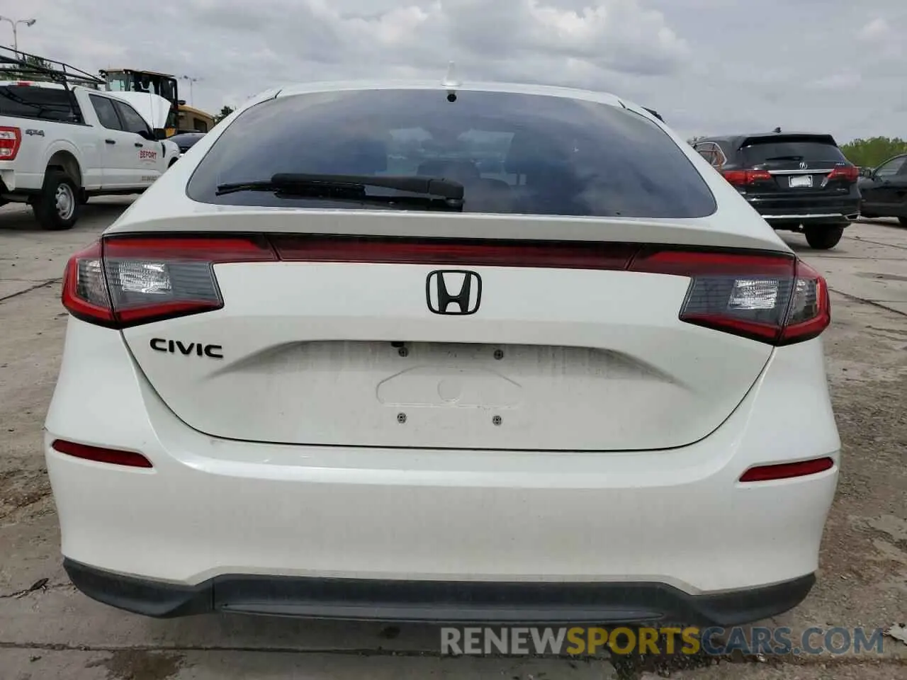 6 fotografías del automóvil dañado 19XFL1H77PE004864 HONDA CIVIC 2023
