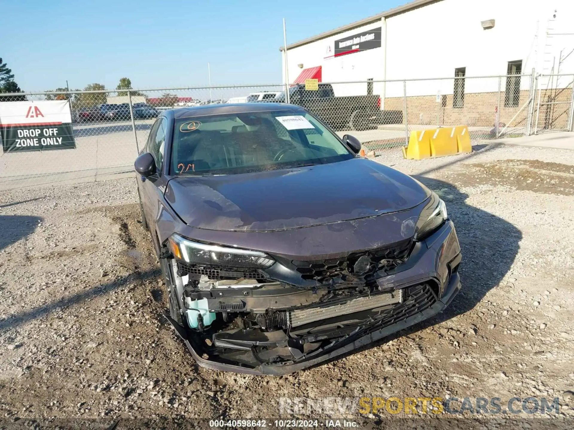 6 fotografías del automóvil dañado 19XFL1H77PE011734 HONDA CIVIC 2023