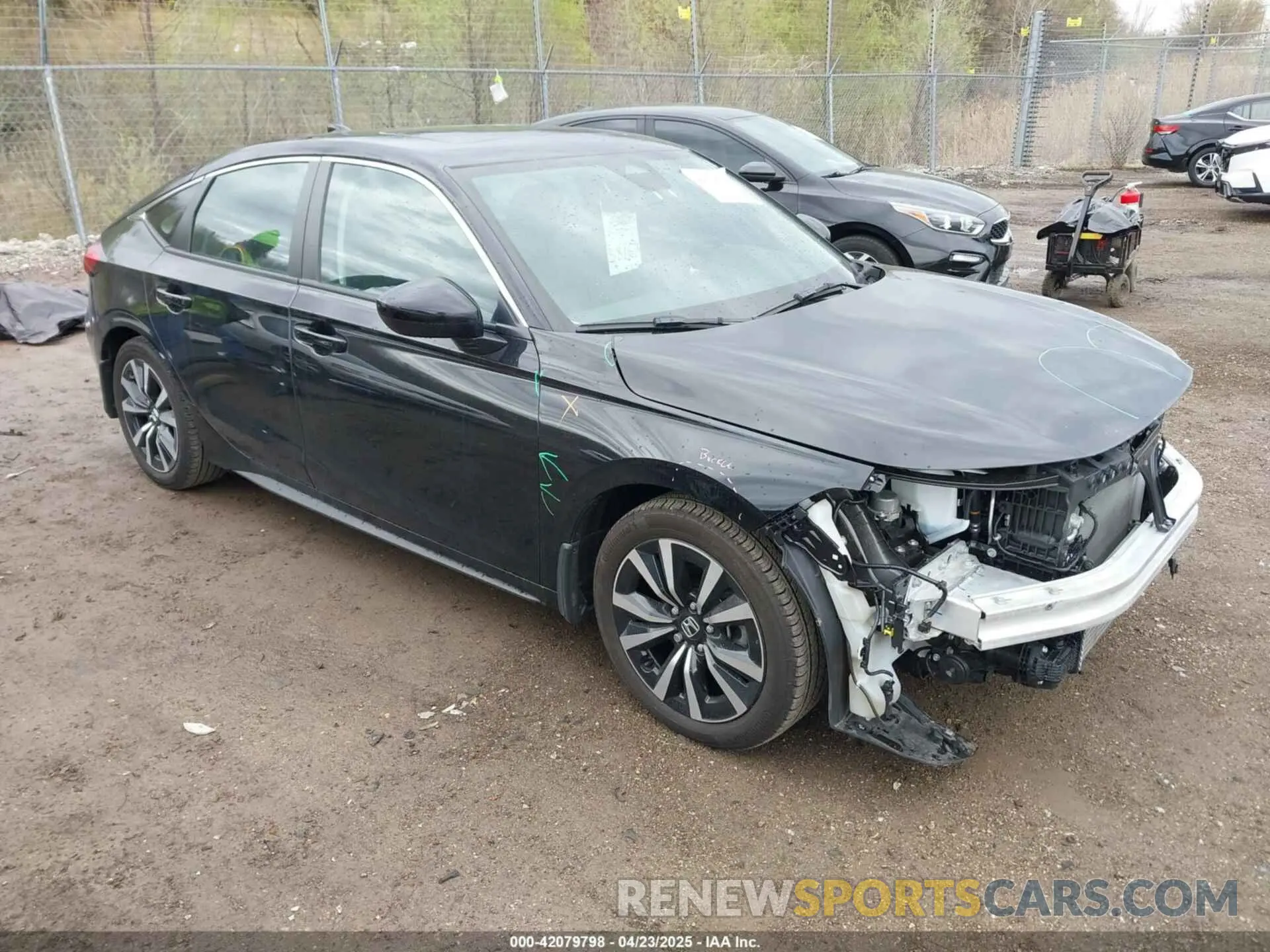 1 fotografías del automóvil dañado 19XFL1H77PE018148 HONDA CIVIC 2023