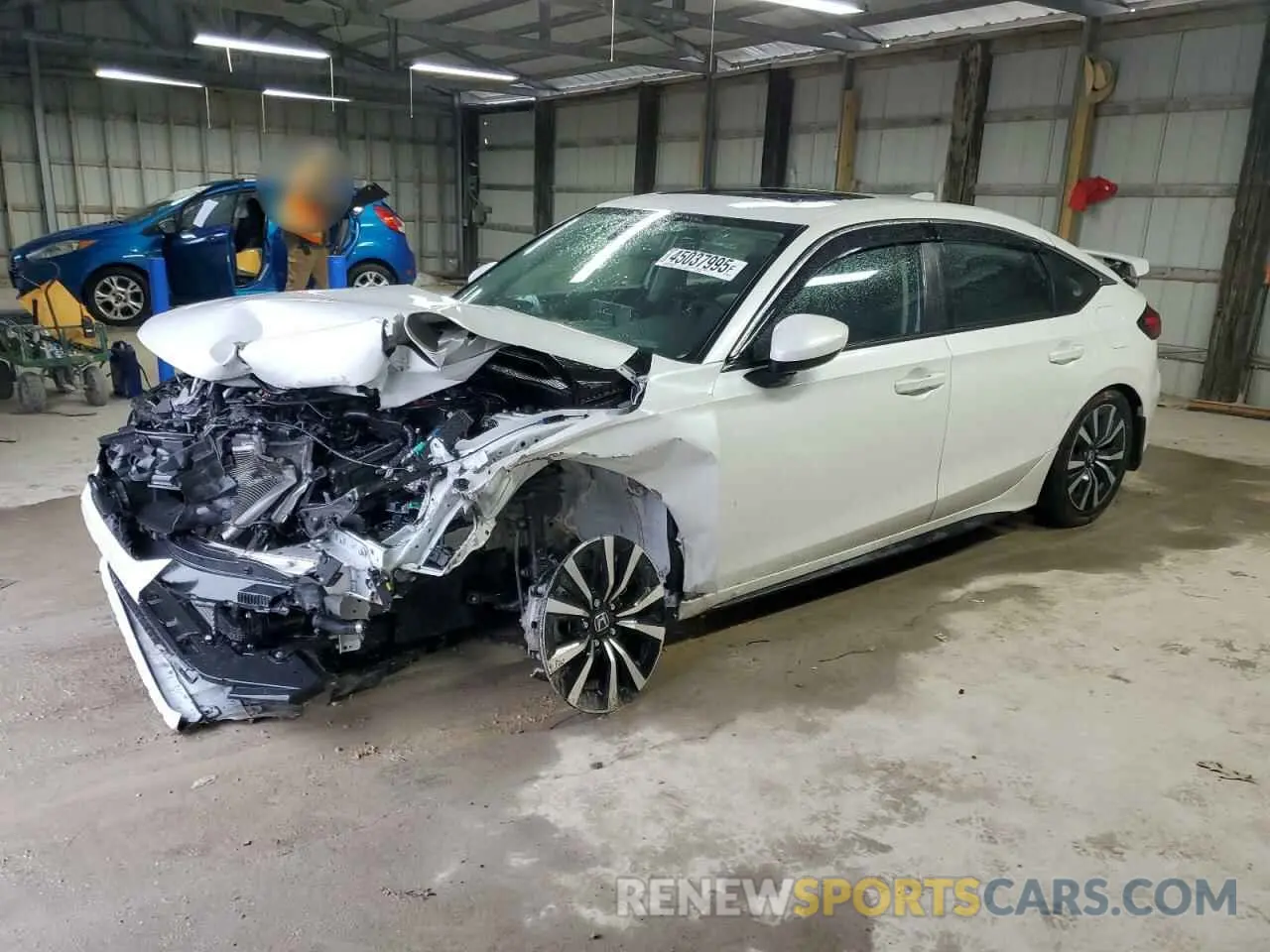 1 fotografías del automóvil dañado 19XFL1H78PE000192 HONDA CIVIC 2023