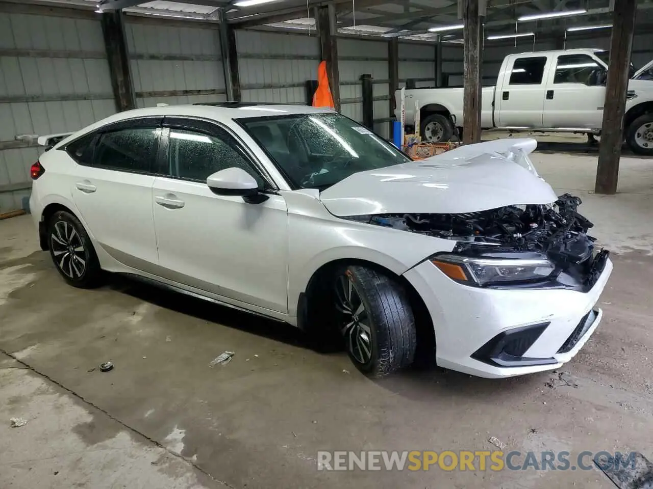 4 fotografías del automóvil dañado 19XFL1H78PE000192 HONDA CIVIC 2023