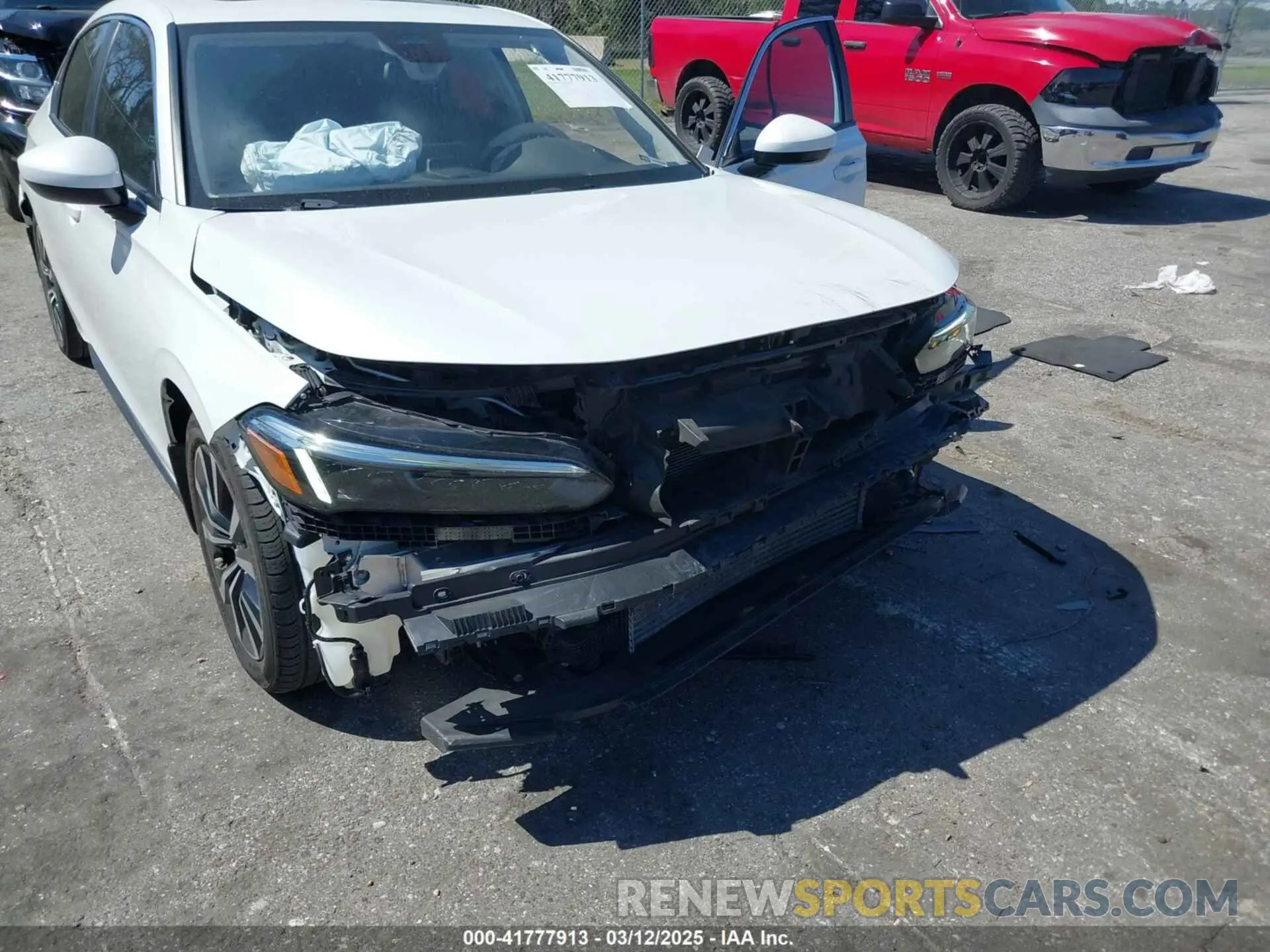 6 fotografías del automóvil dañado 19XFL1H79PE006521 HONDA CIVIC 2023