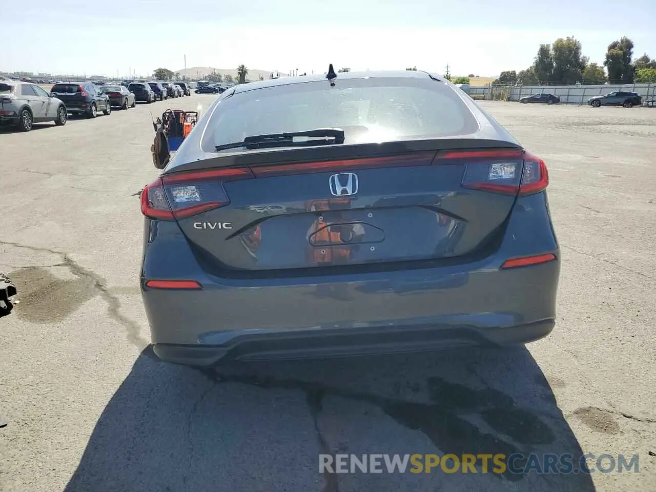 6 fotografías del automóvil dañado 19XFL1H7XPE013896 HONDA CIVIC 2023