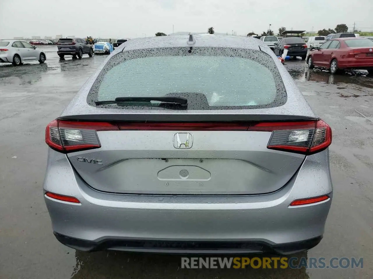 6 fotografías del automóvil dañado 19XFL1H7XPE017480 HONDA CIVIC 2023