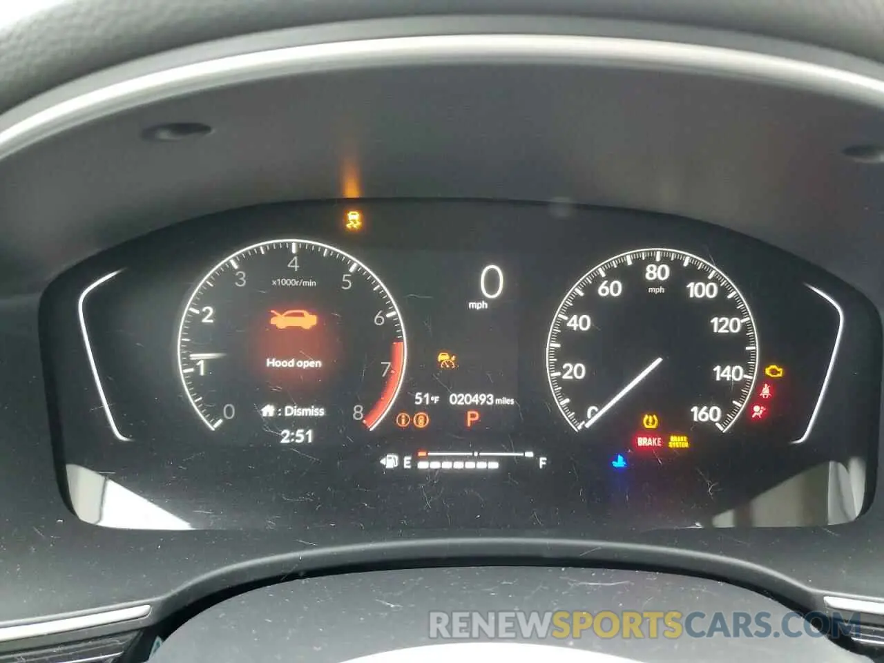 9 fotografías del automóvil dañado 19XFL1H7XPE017480 HONDA CIVIC 2023