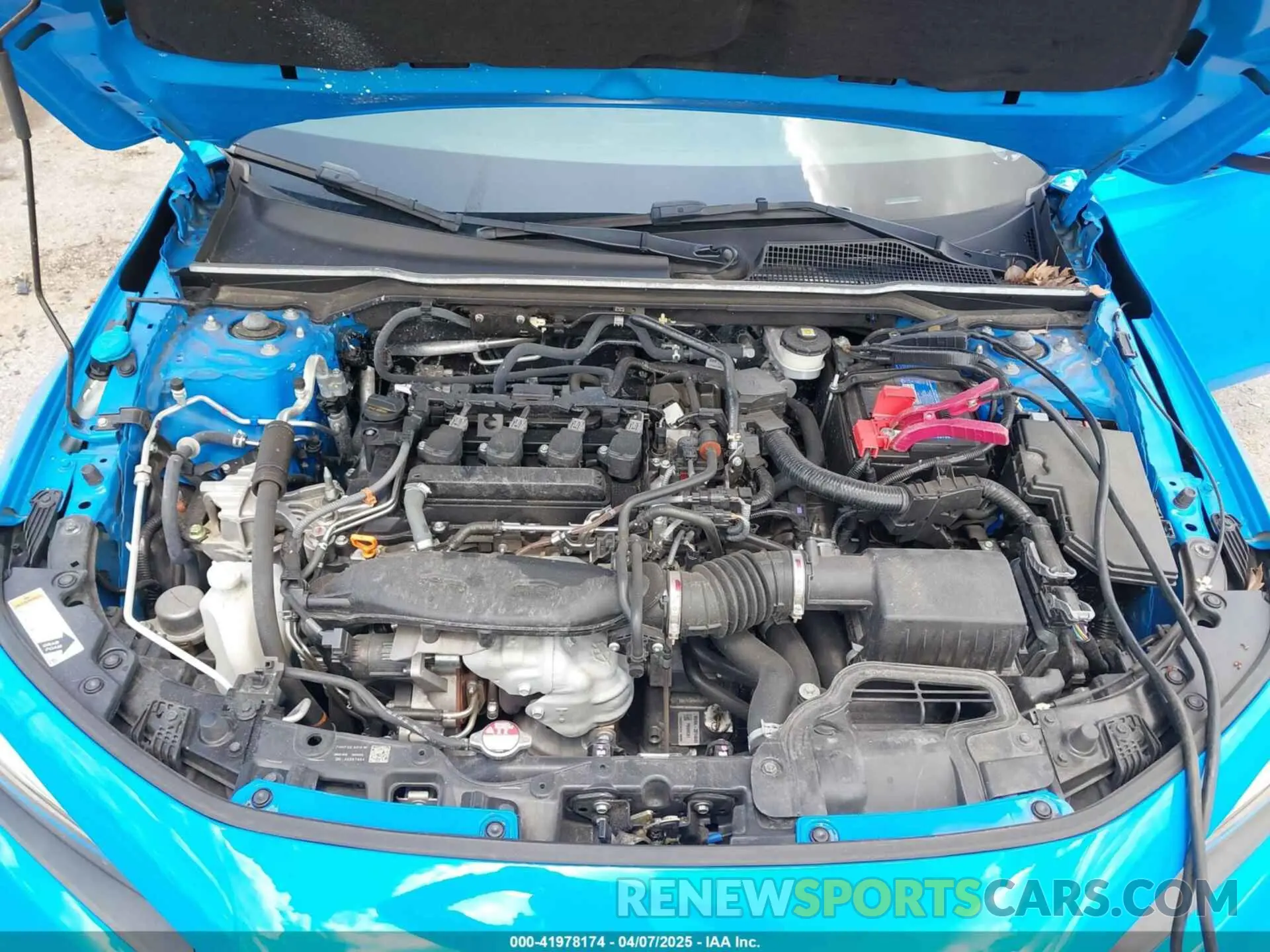 10 fotografías del automóvil dañado 19XFL1H84PE002868 HONDA CIVIC 2023