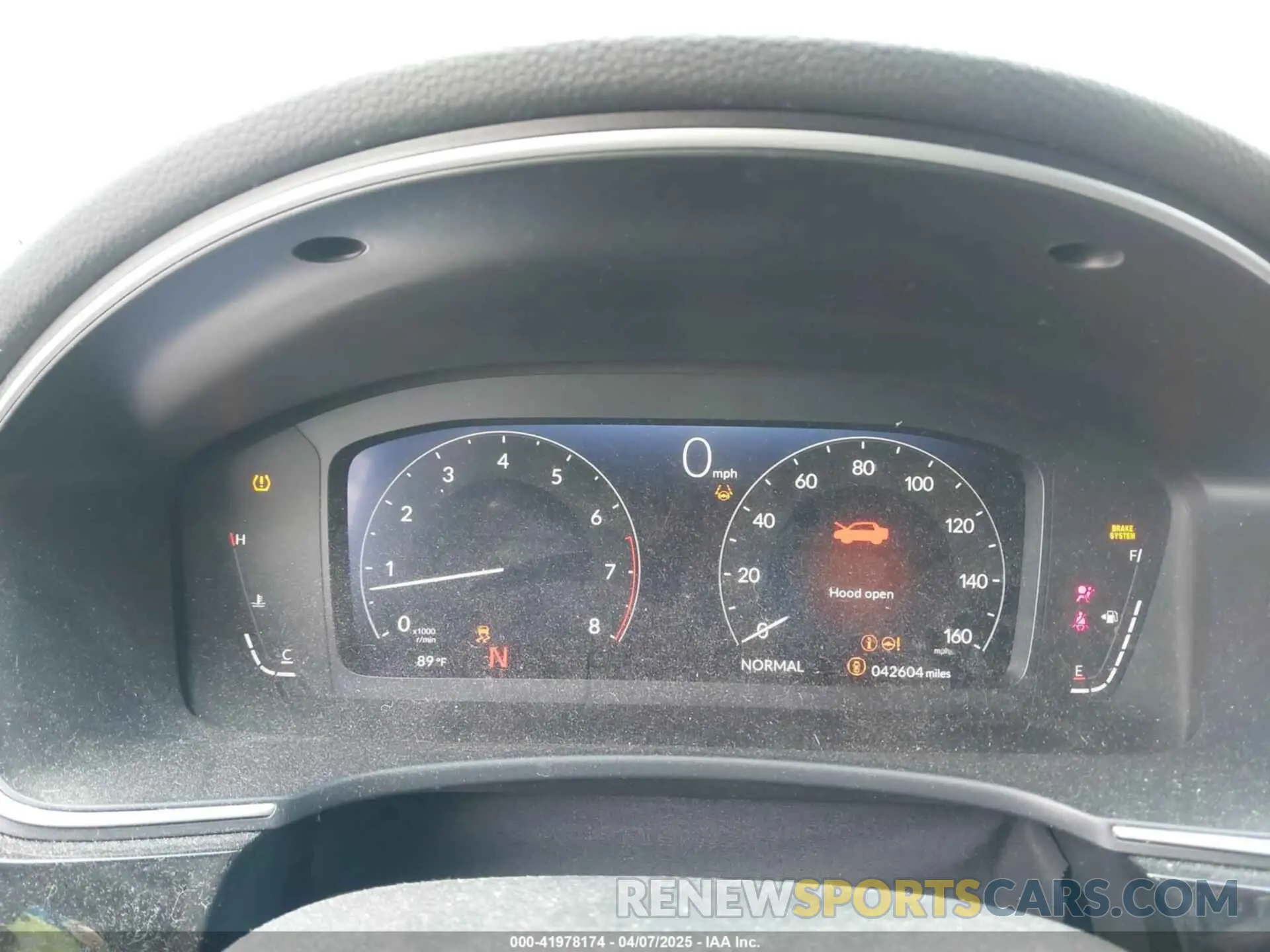 7 fotografías del automóvil dañado 19XFL1H84PE002868 HONDA CIVIC 2023