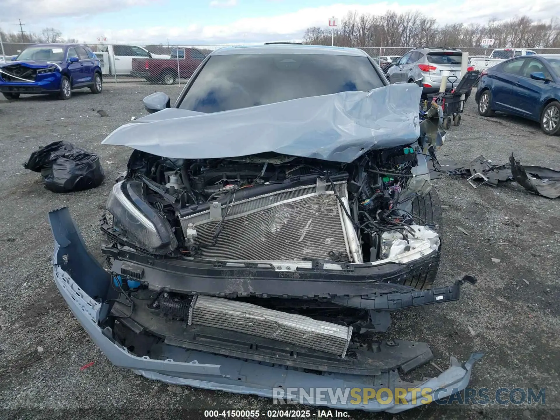 12 fotografías del automóvil dañado 19XFL1H85PE006282 HONDA CIVIC 2023