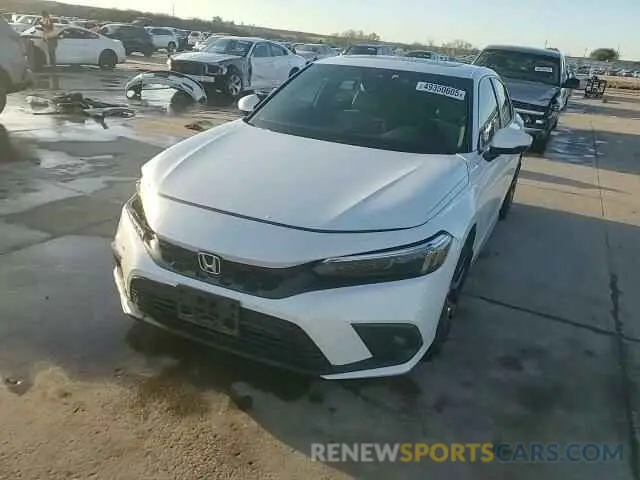 14 fotografías del automóvil dañado 19XFL1H85PE006458 HONDA CIVIC 2023