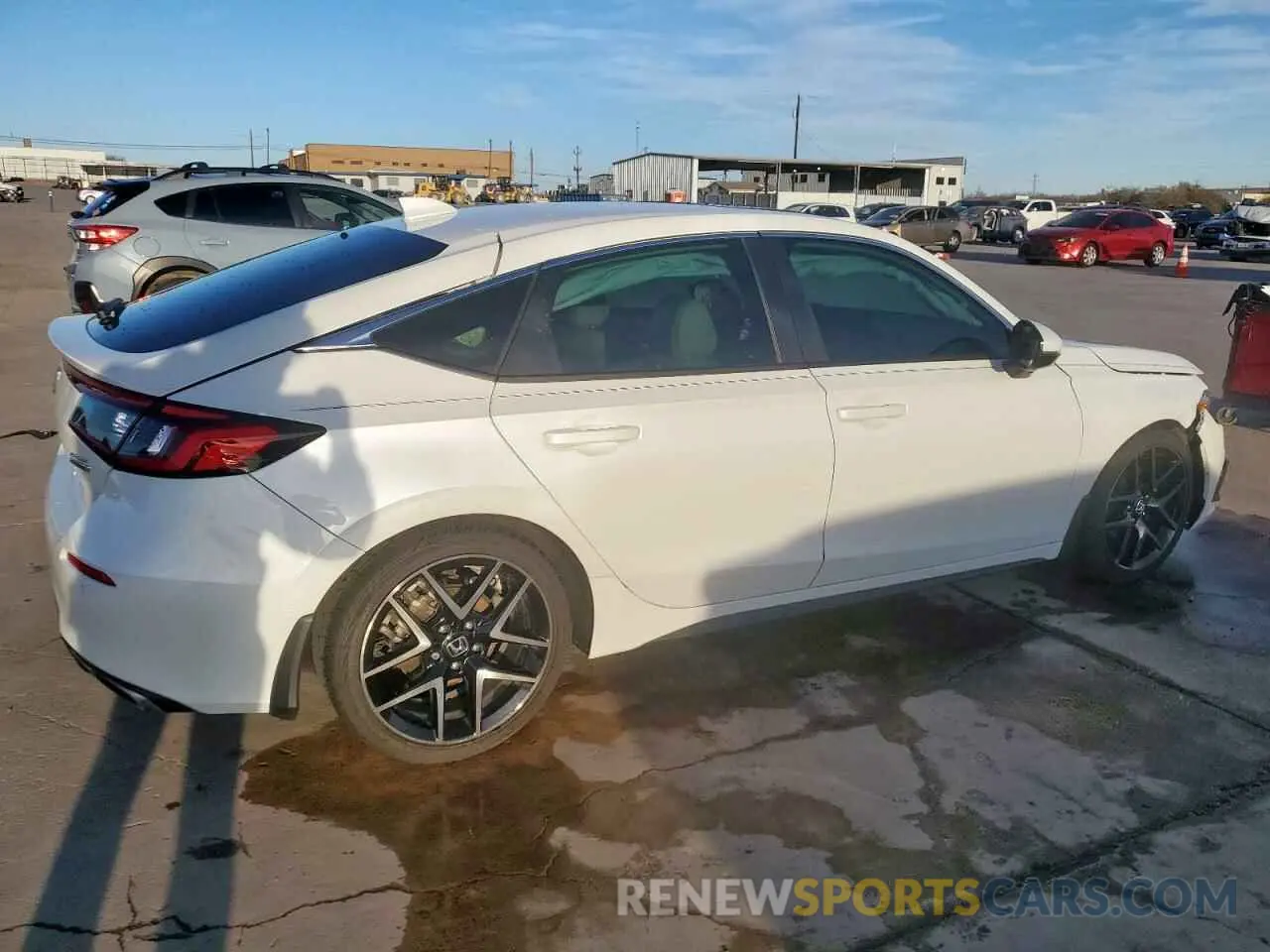 3 fotografías del automóvil dañado 19XFL1H85PE006458 HONDA CIVIC 2023