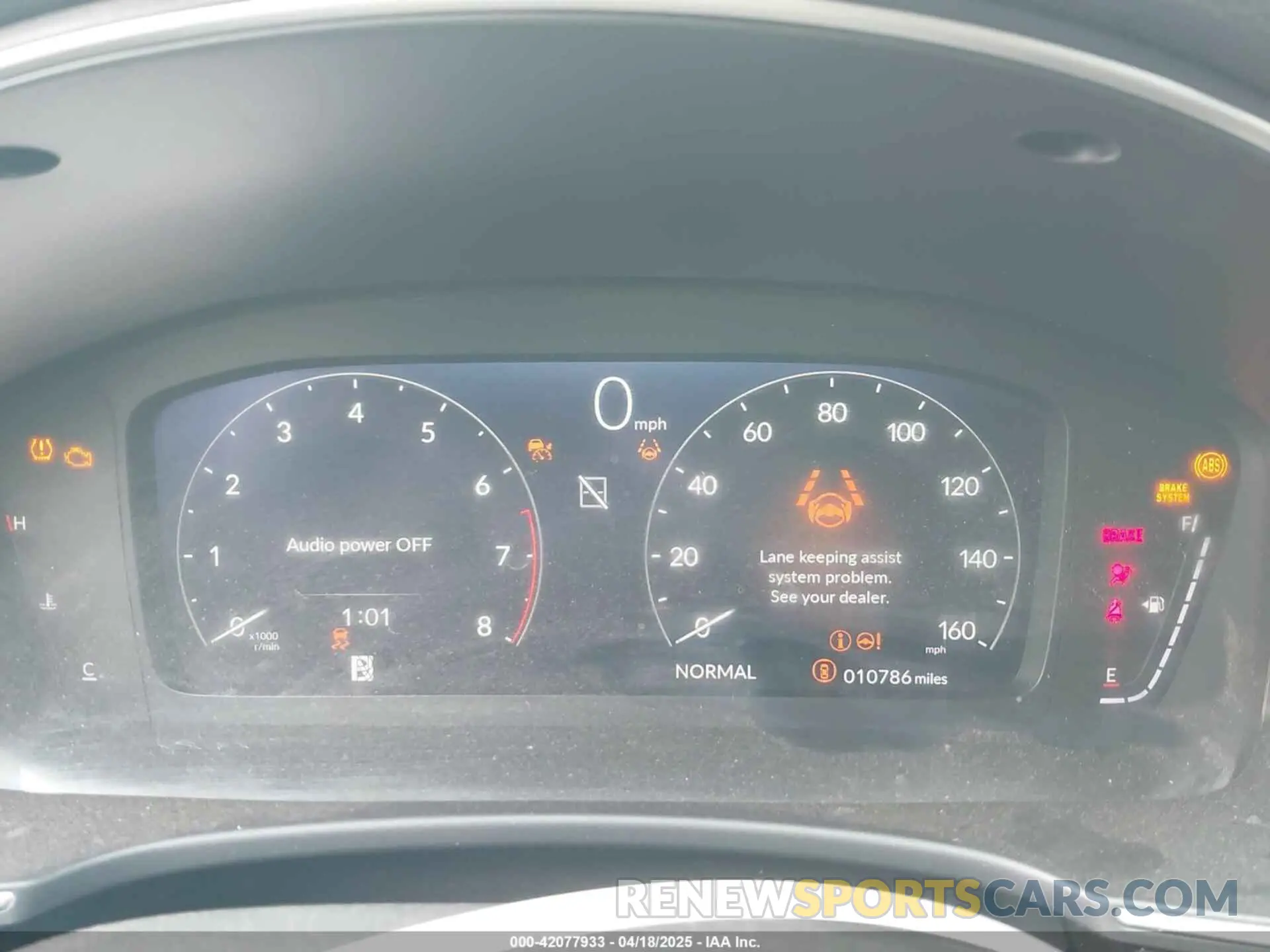 7 fotografías del automóvil dañado 19XFL1H85PE009618 HONDA CIVIC 2023