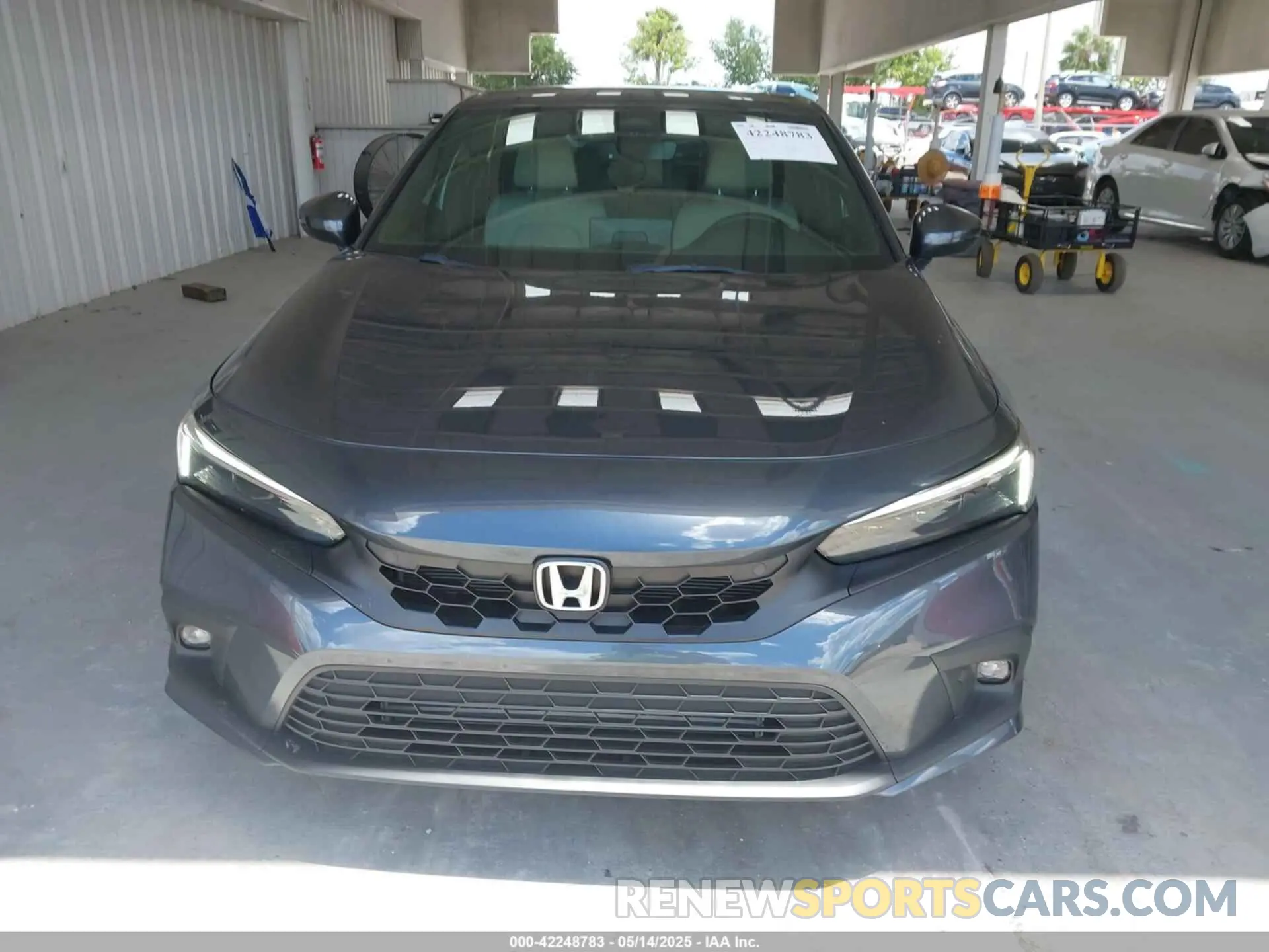 12 fotografías del automóvil dañado 19XFL1H85PE012387 HONDA CIVIC 2023