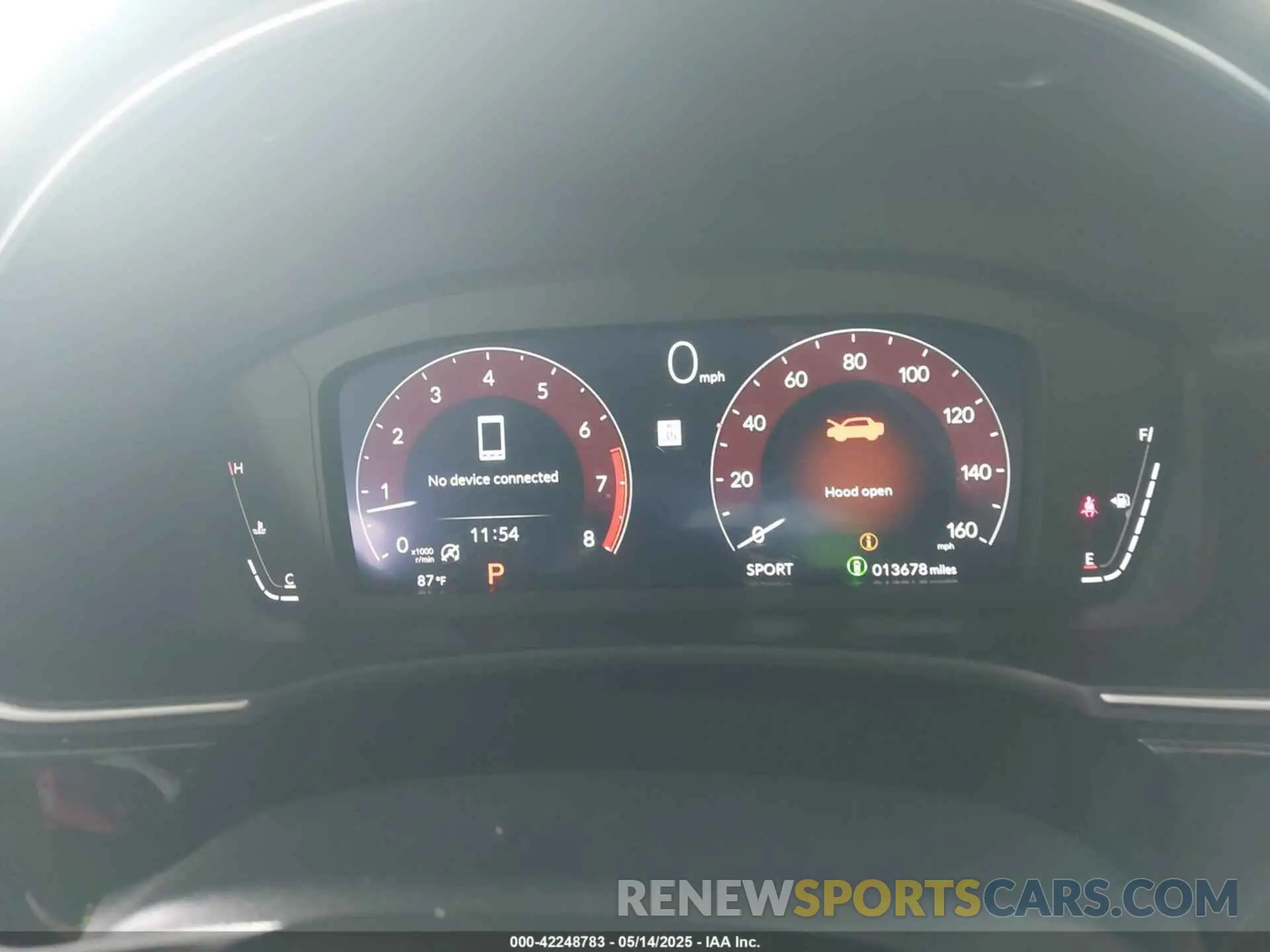 7 fotografías del automóvil dañado 19XFL1H85PE012387 HONDA CIVIC 2023