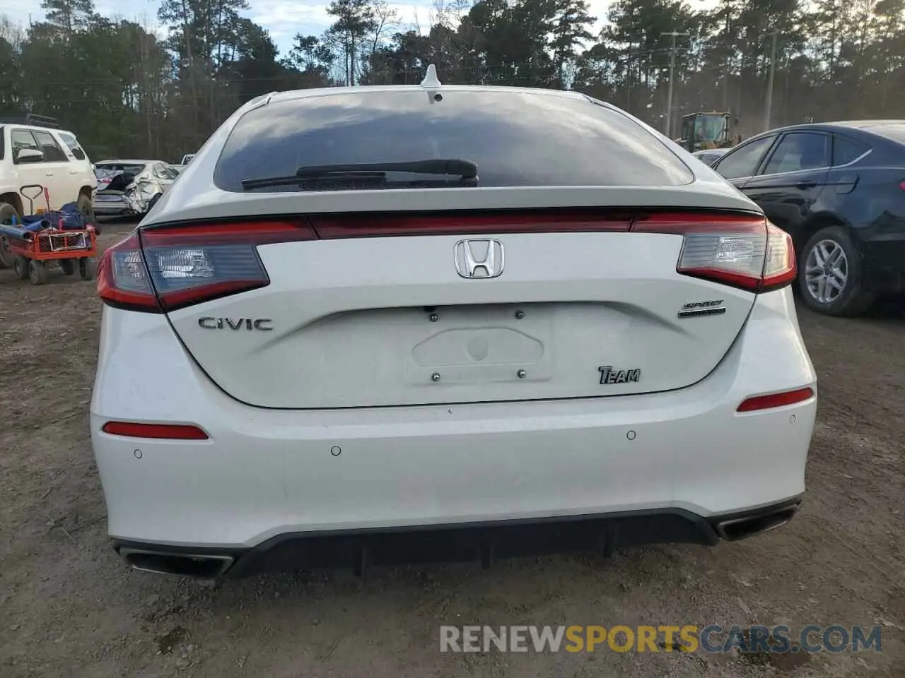 6 fotografías del automóvil dañado 19XFL1H85PE014981 HONDA CIVIC 2023