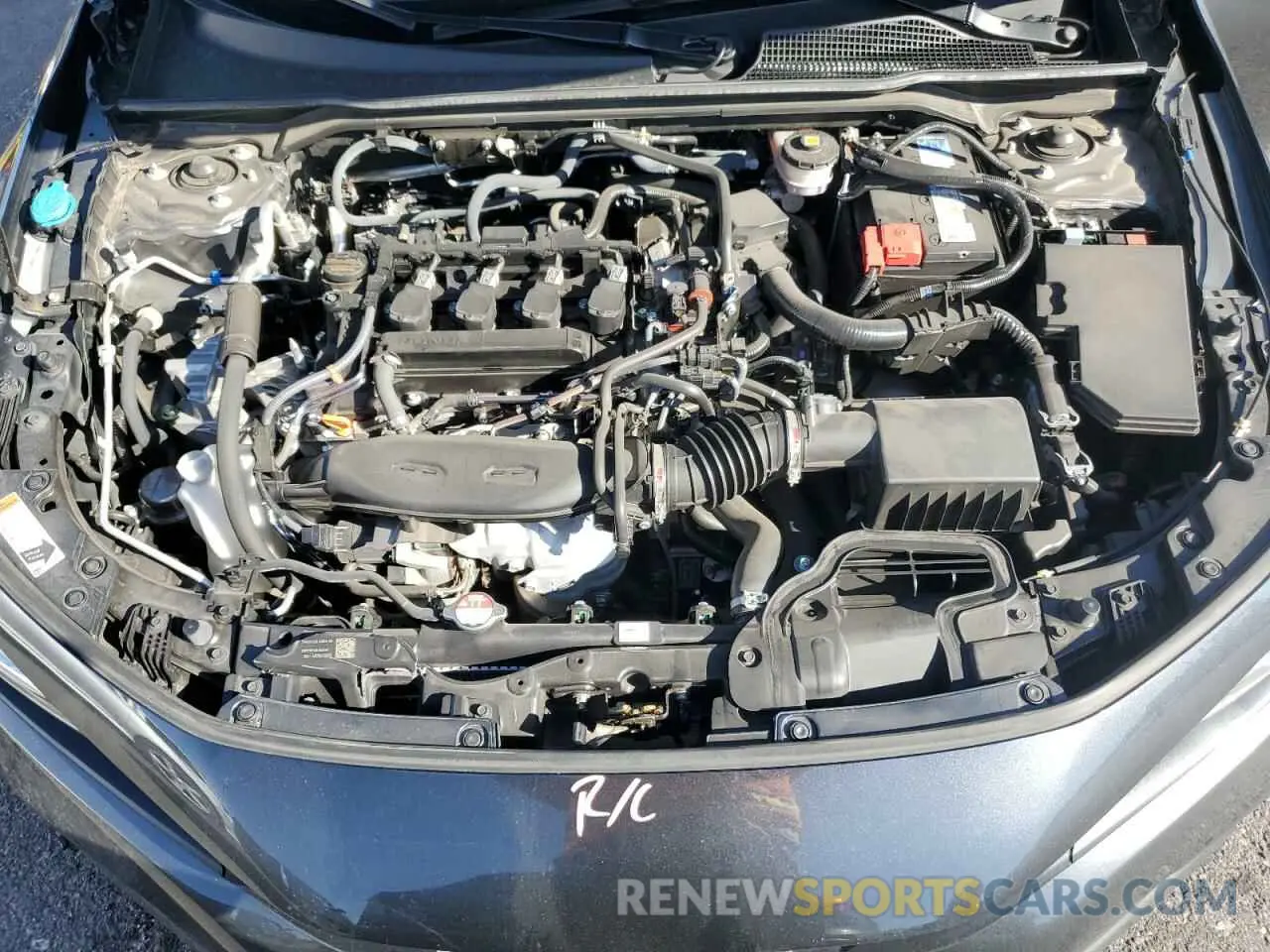 11 fotografías del automóvil dañado 19XFL1H88PE007944 HONDA CIVIC 2023