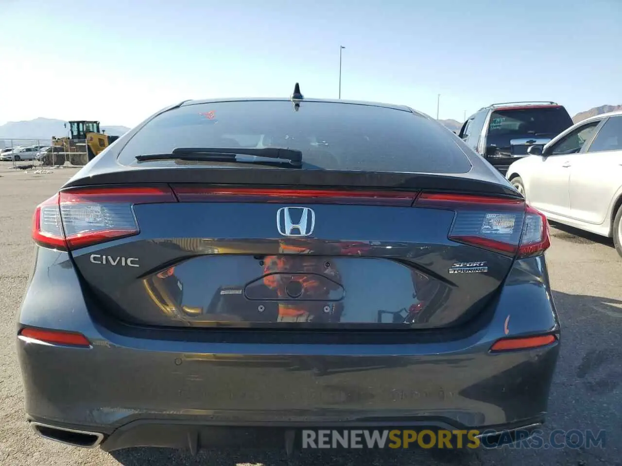 6 fotografías del automóvil dañado 19XFL1H88PE007944 HONDA CIVIC 2023