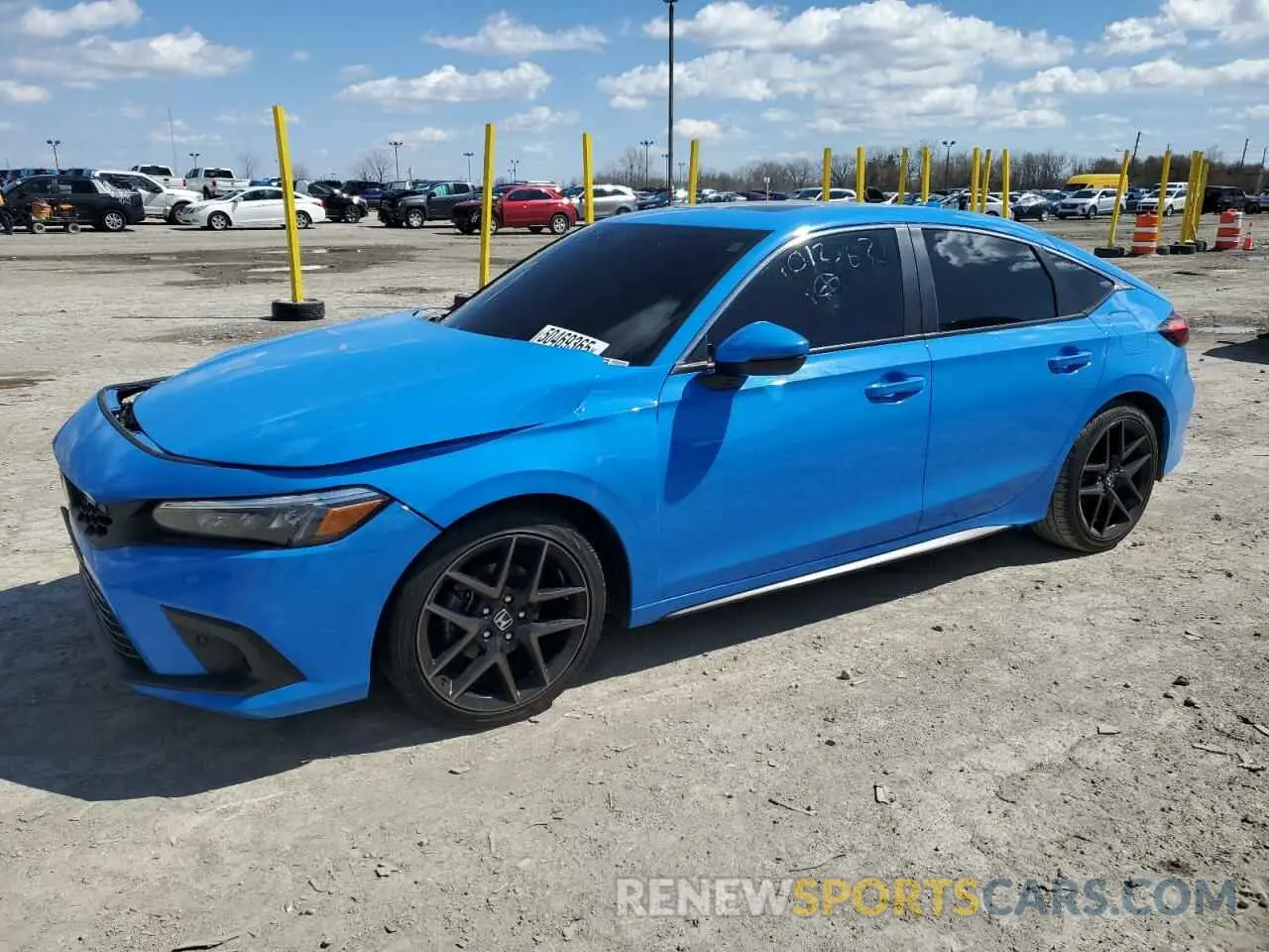 1 fotografías del automóvil dañado 19XFL1H88PE012562 HONDA CIVIC 2023
