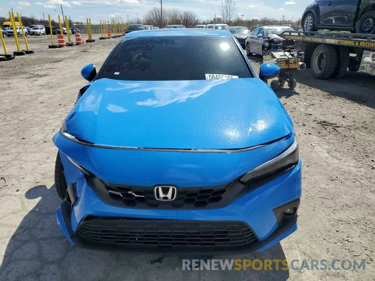 5 fotografías del automóvil dañado 19XFL1H88PE012562 HONDA CIVIC 2023