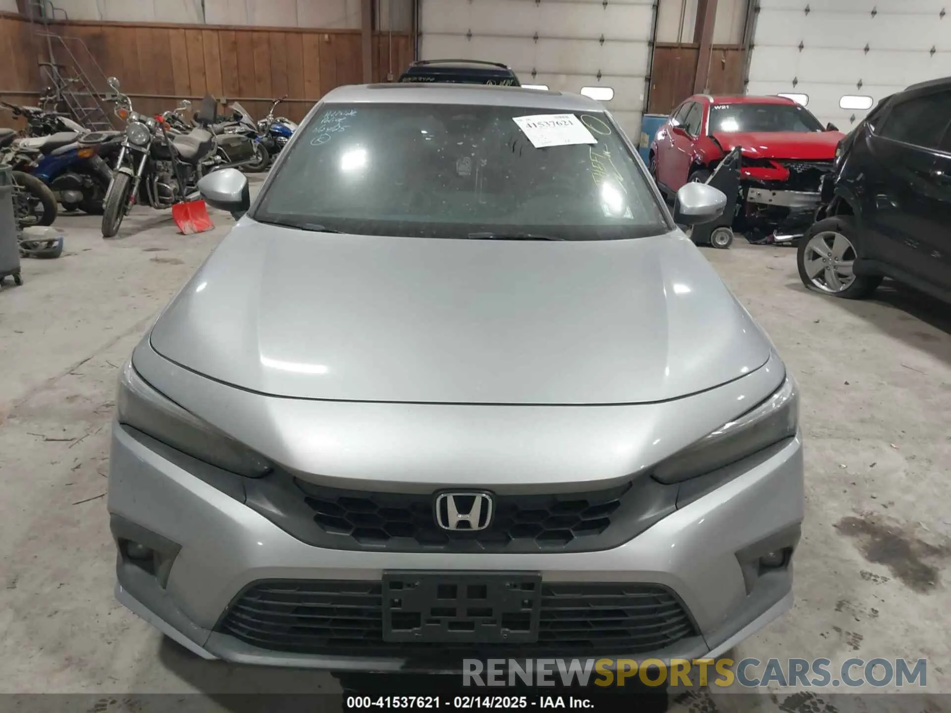 12 fotografías del automóvil dañado 19XFL1H88PE014053 HONDA CIVIC 2023