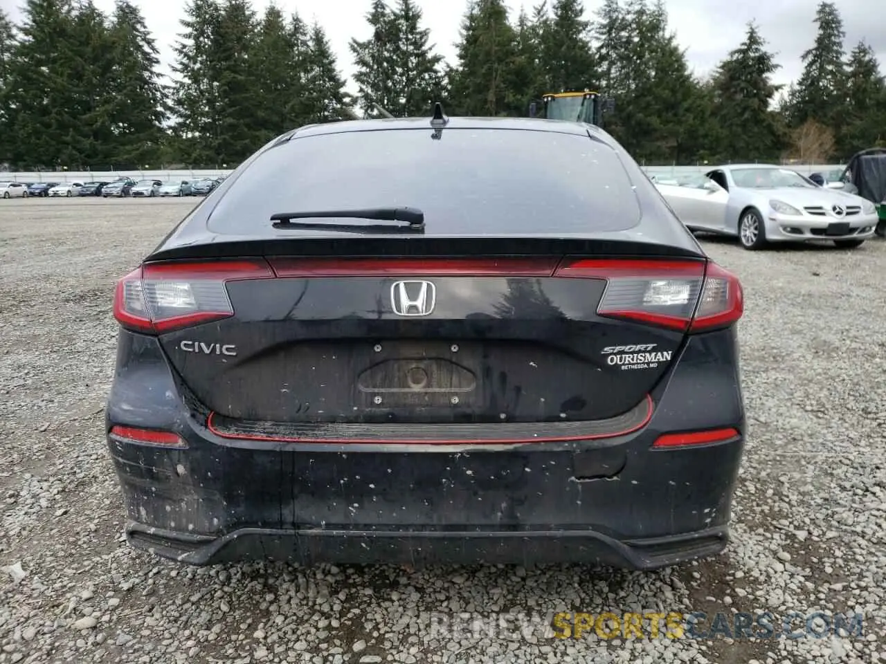 6 fotografías del automóvil dañado 19XFL2G88PE001178 HONDA CIVIC 2023