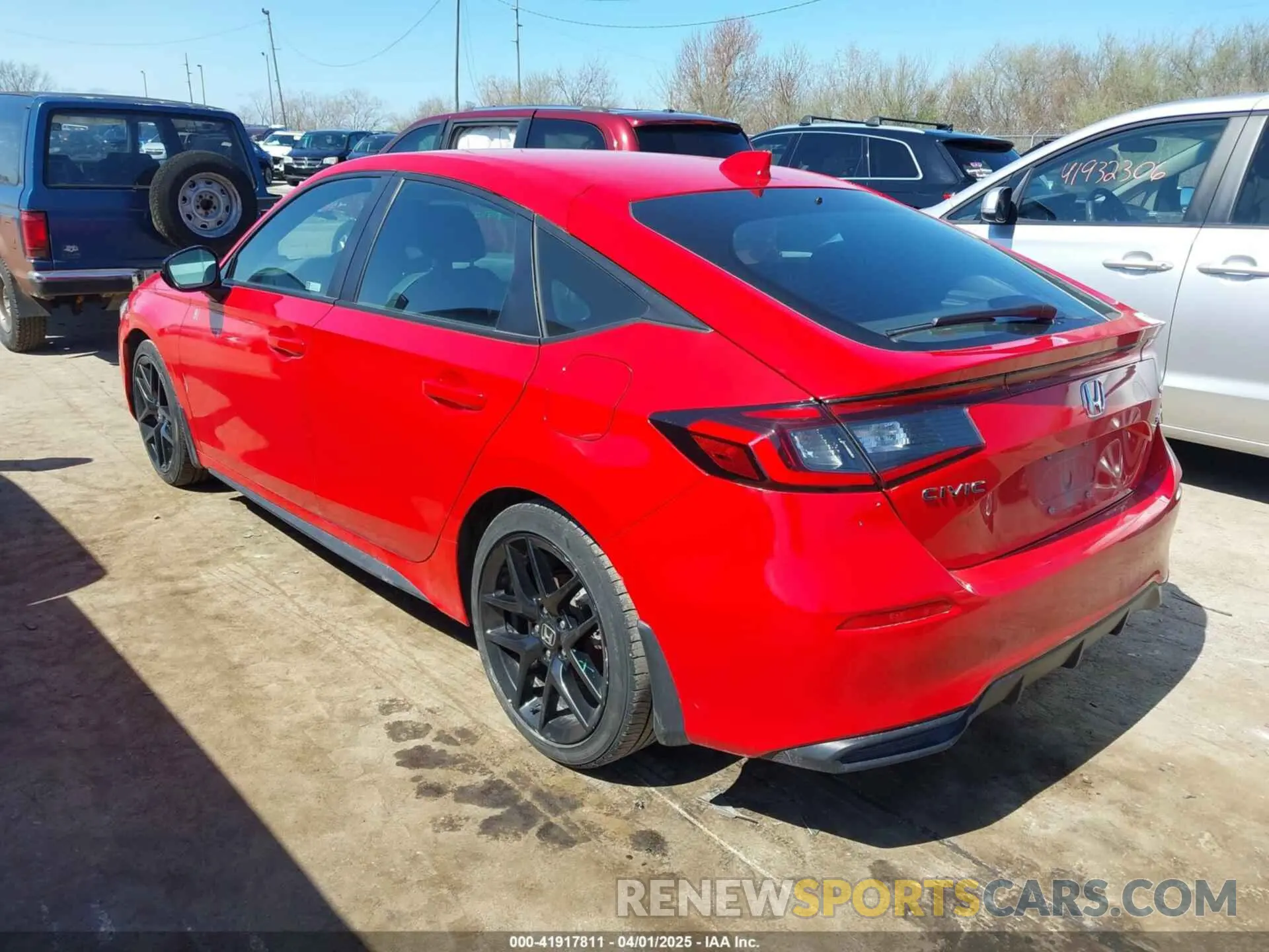 3 fotografías del automóvil dañado 19XFL2G8XPE012599 HONDA CIVIC 2023