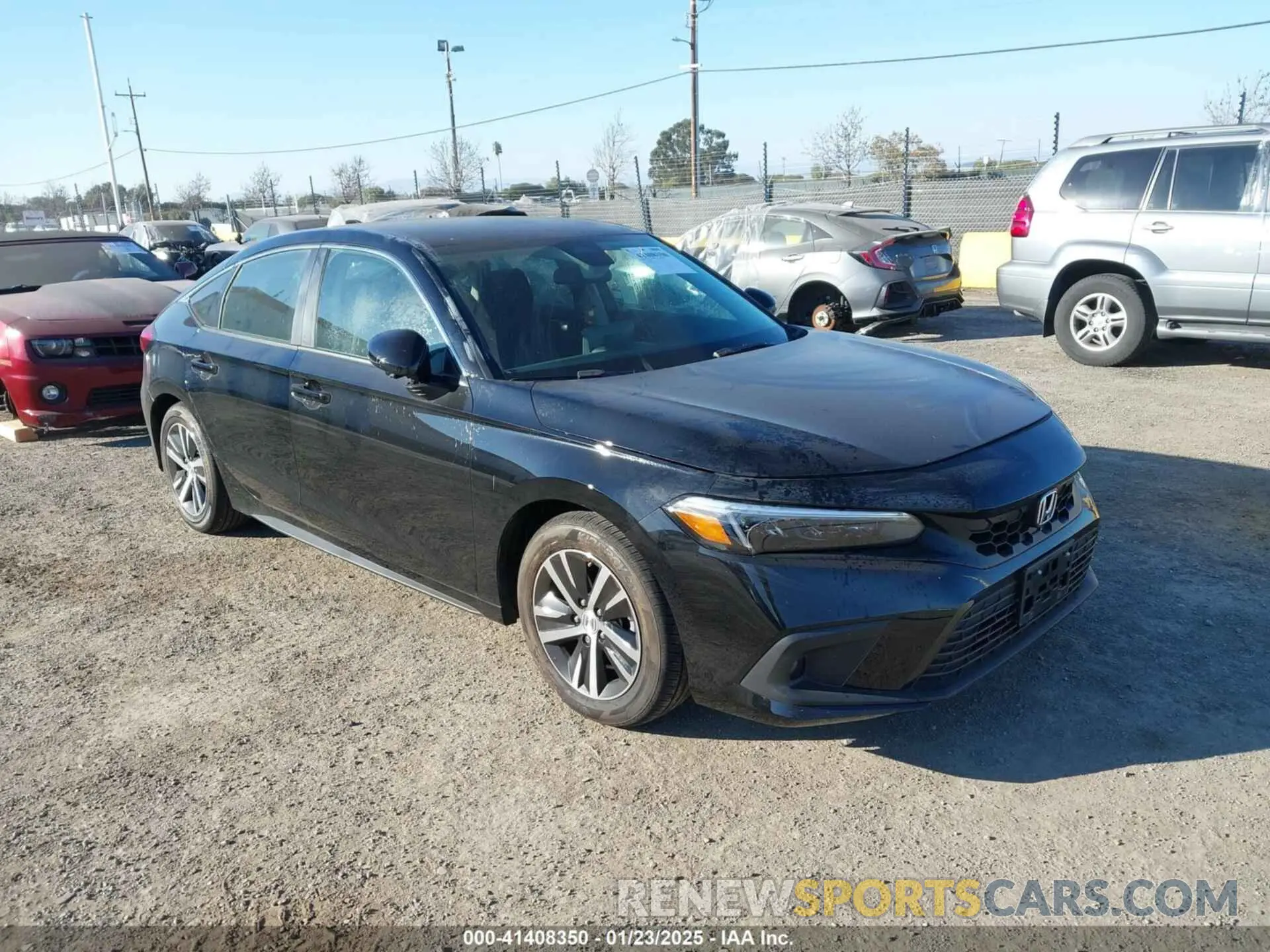 1 fotografías del automóvil dañado 19XFL2H50PE022143 HONDA CIVIC 2023