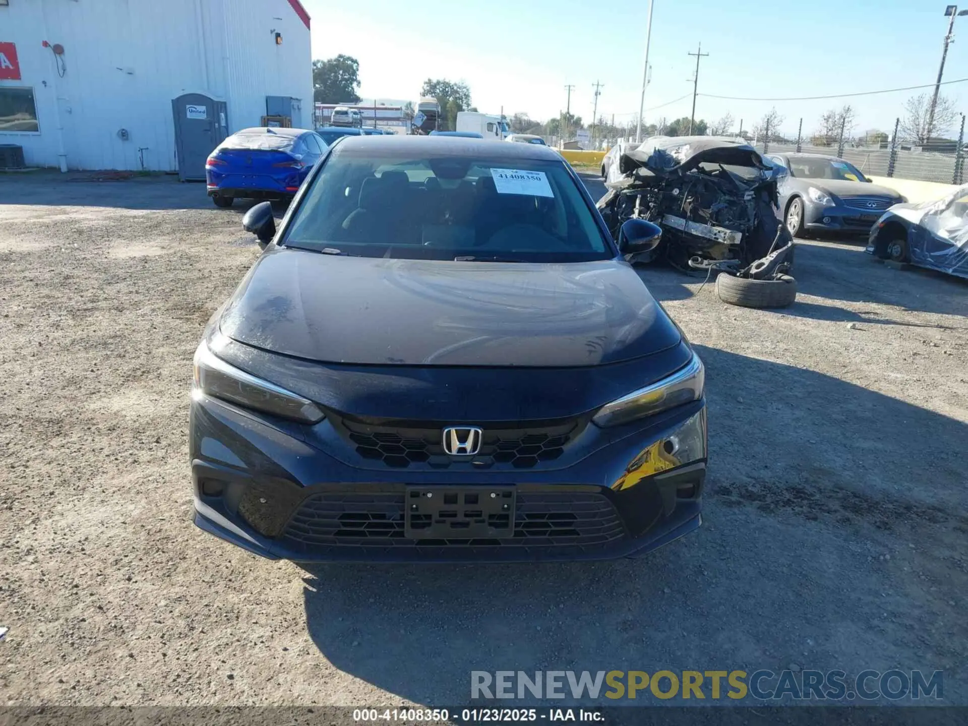 11 fotografías del automóvil dañado 19XFL2H50PE022143 HONDA CIVIC 2023
