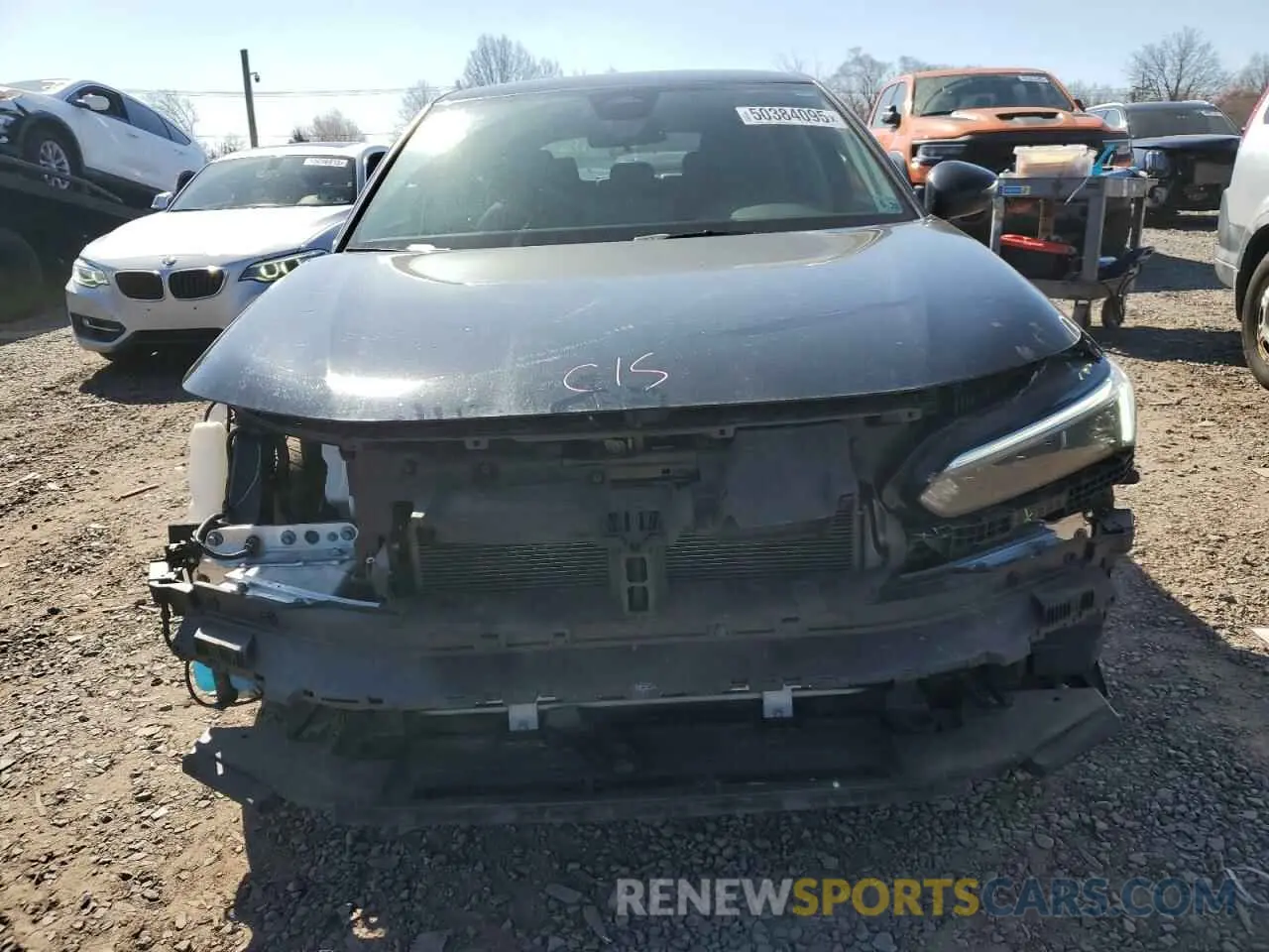 5 fotografías del automóvil dañado 19XFL2H52PE023018 HONDA CIVIC 2023