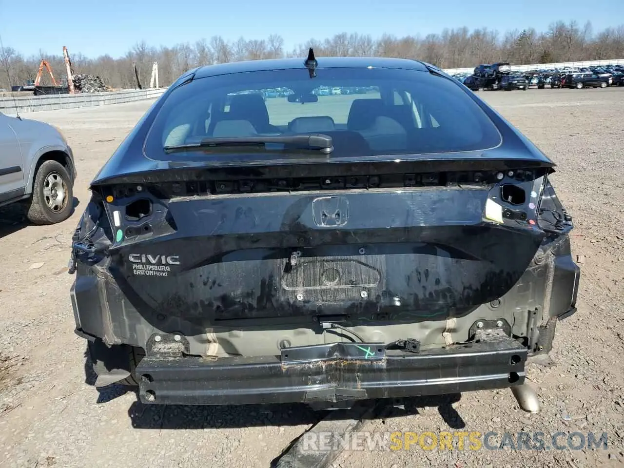 6 fotografías del automóvil dañado 19XFL2H52PE023018 HONDA CIVIC 2023