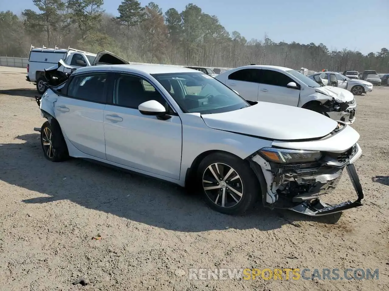 4 fotografías del automóvil dañado 19XFL2H56PE011390 HONDA CIVIC 2023