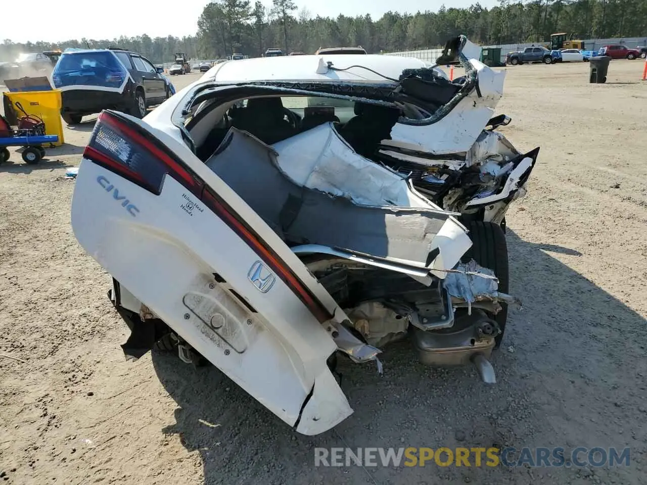 6 fotografías del automóvil dañado 19XFL2H56PE011390 HONDA CIVIC 2023