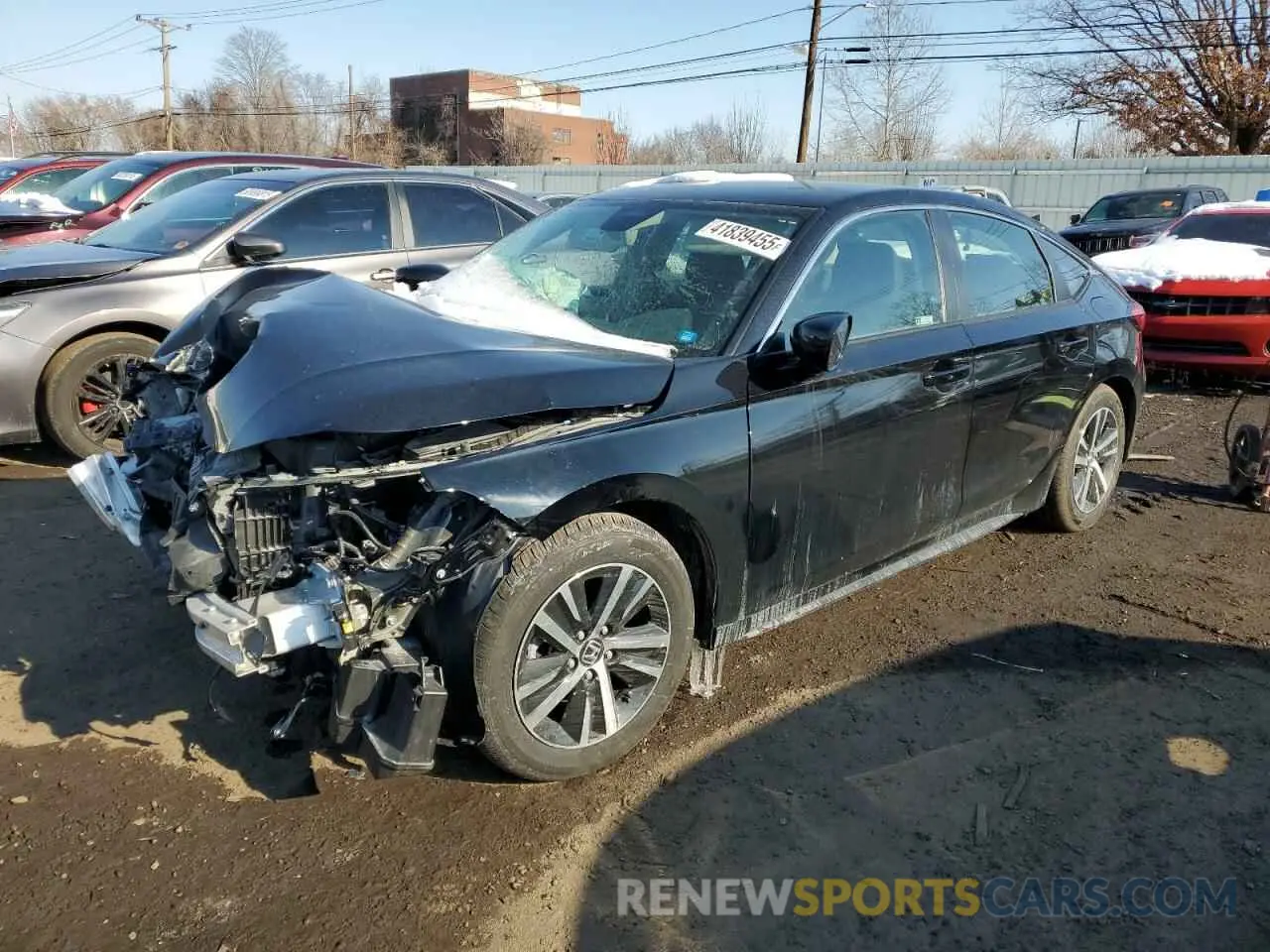 1 fotografías del automóvil dañado 19XFL2H57PE016274 HONDA CIVIC 2023
