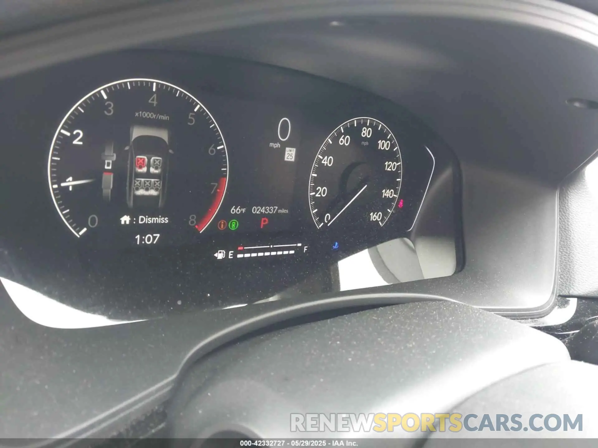 15 fotografías del automóvil dañado 19XFL2H58PE012640 HONDA CIVIC 2023