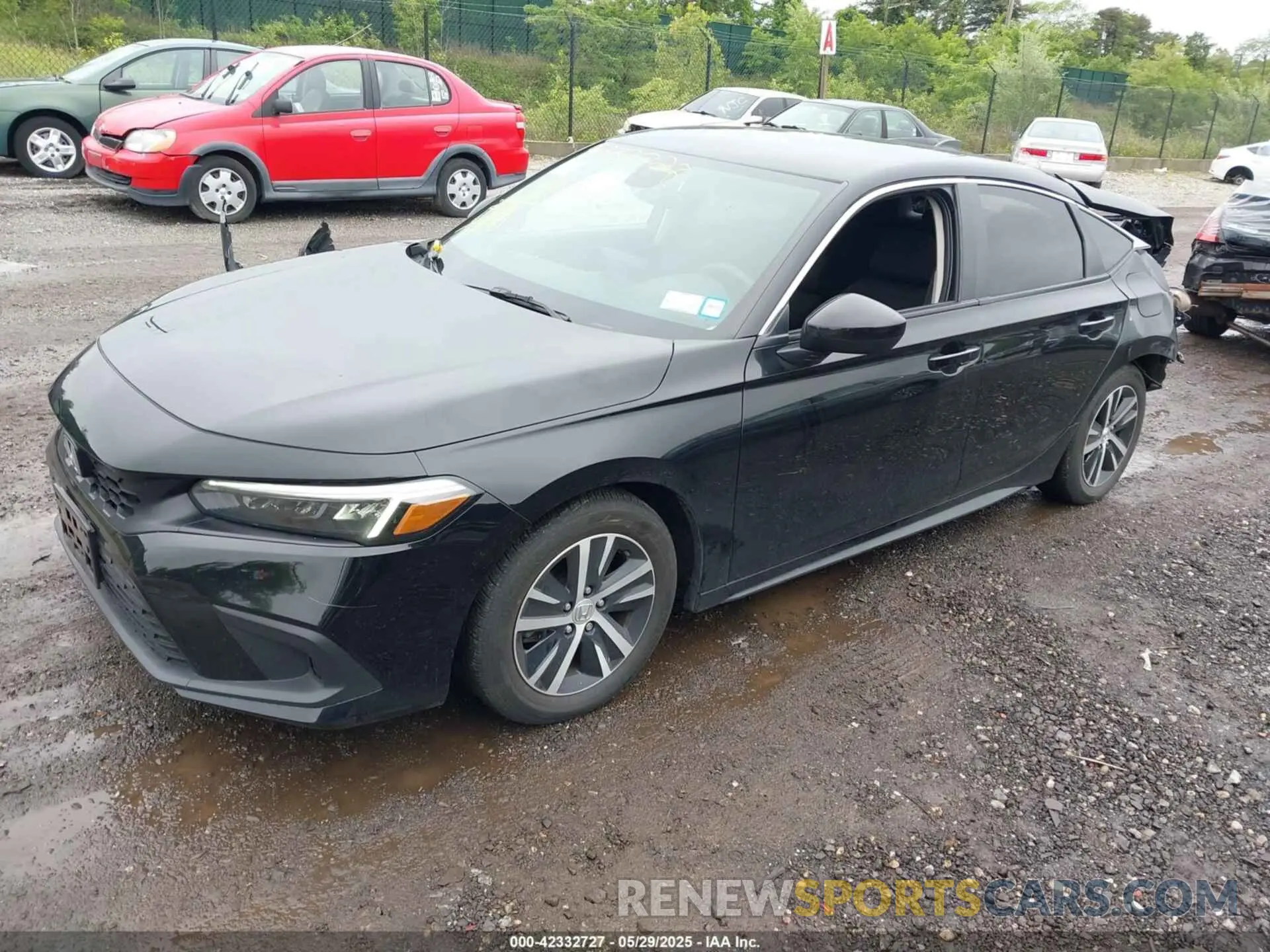 2 fotografías del automóvil dañado 19XFL2H58PE012640 HONDA CIVIC 2023