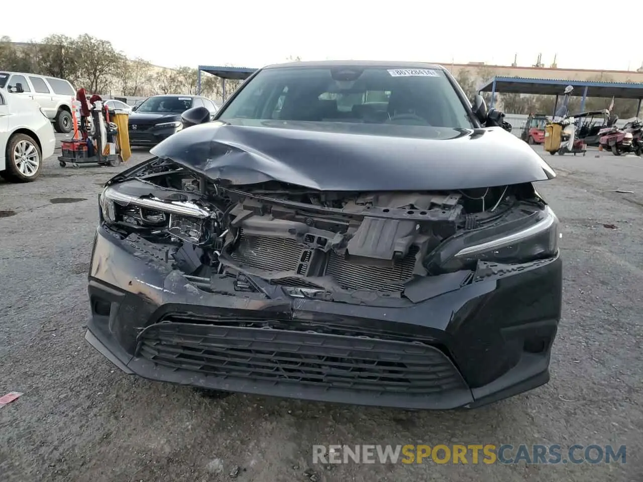 5 fotografías del automóvil dañado 19XFL2H5XPE021114 HONDA CIVIC 2023