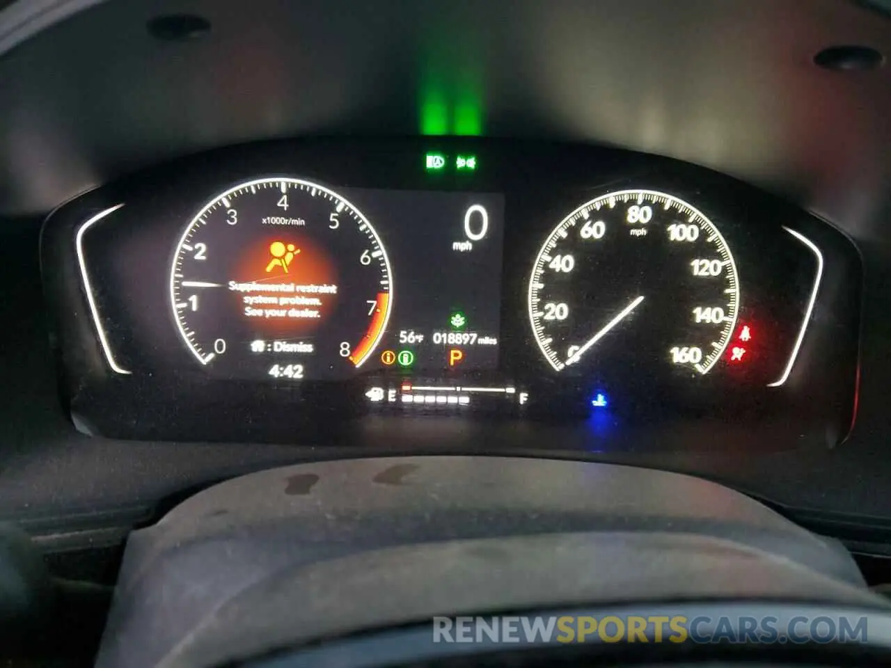 9 fotografías del automóvil dañado 19XFL2H5XPE021114 HONDA CIVIC 2023