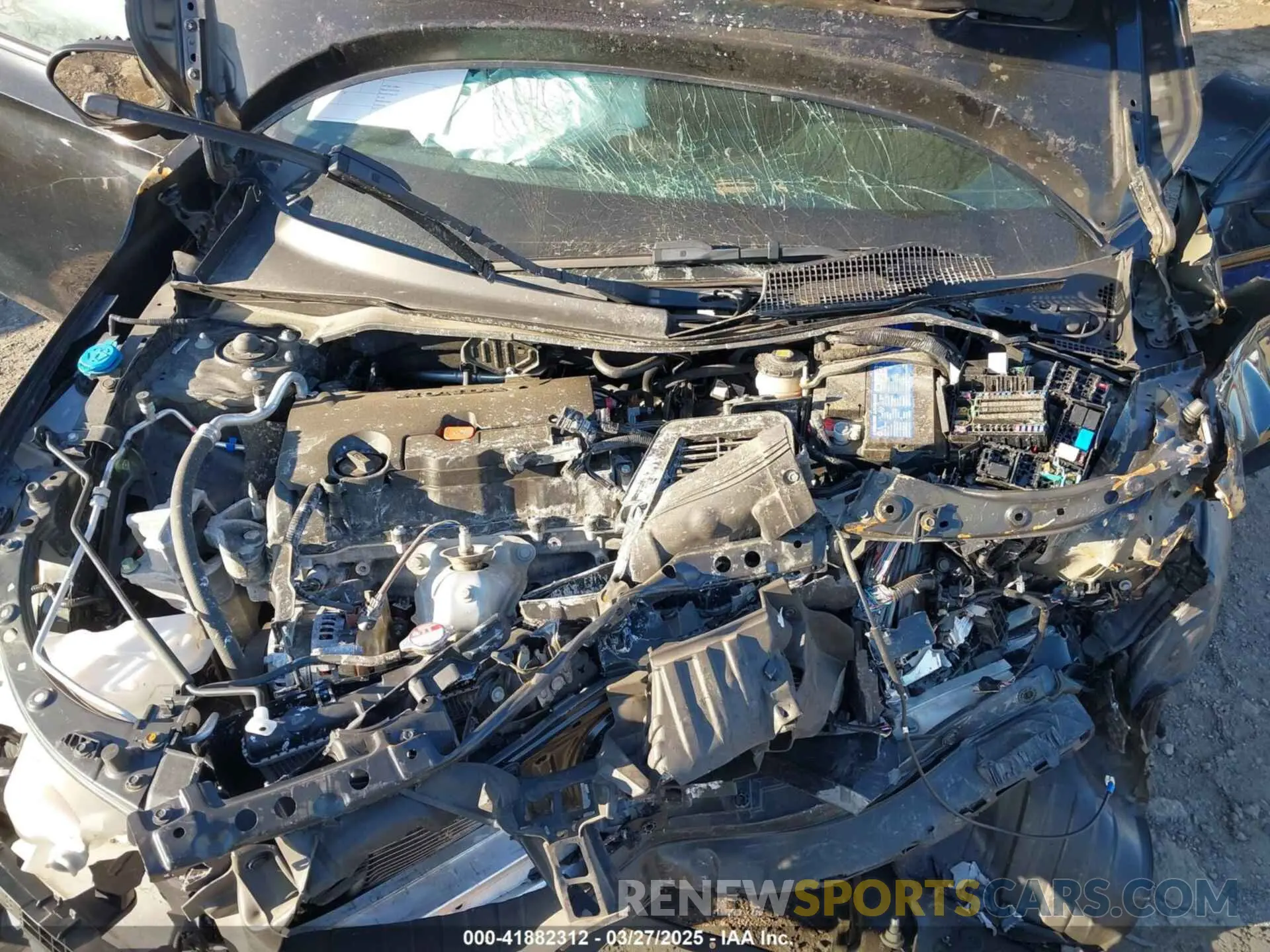 10 fotografías del automóvil dañado 19XFL2H80PE006471 HONDA CIVIC 2023