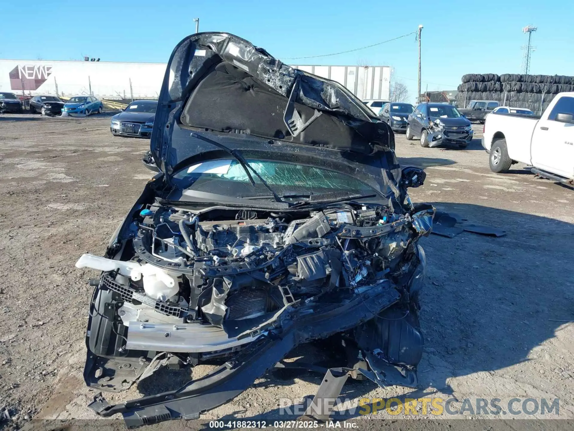12 fotografías del automóvil dañado 19XFL2H80PE006471 HONDA CIVIC 2023