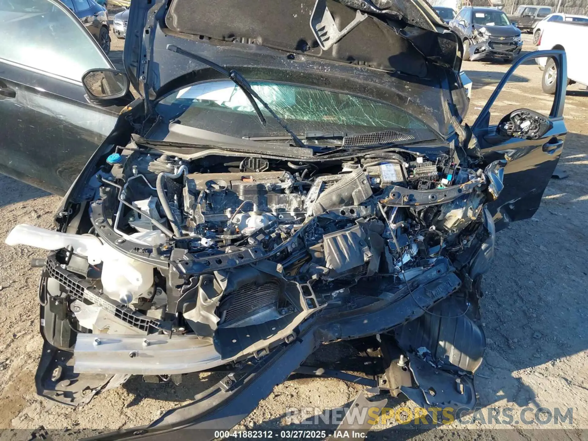 6 fotografías del automóvil dañado 19XFL2H80PE006471 HONDA CIVIC 2023
