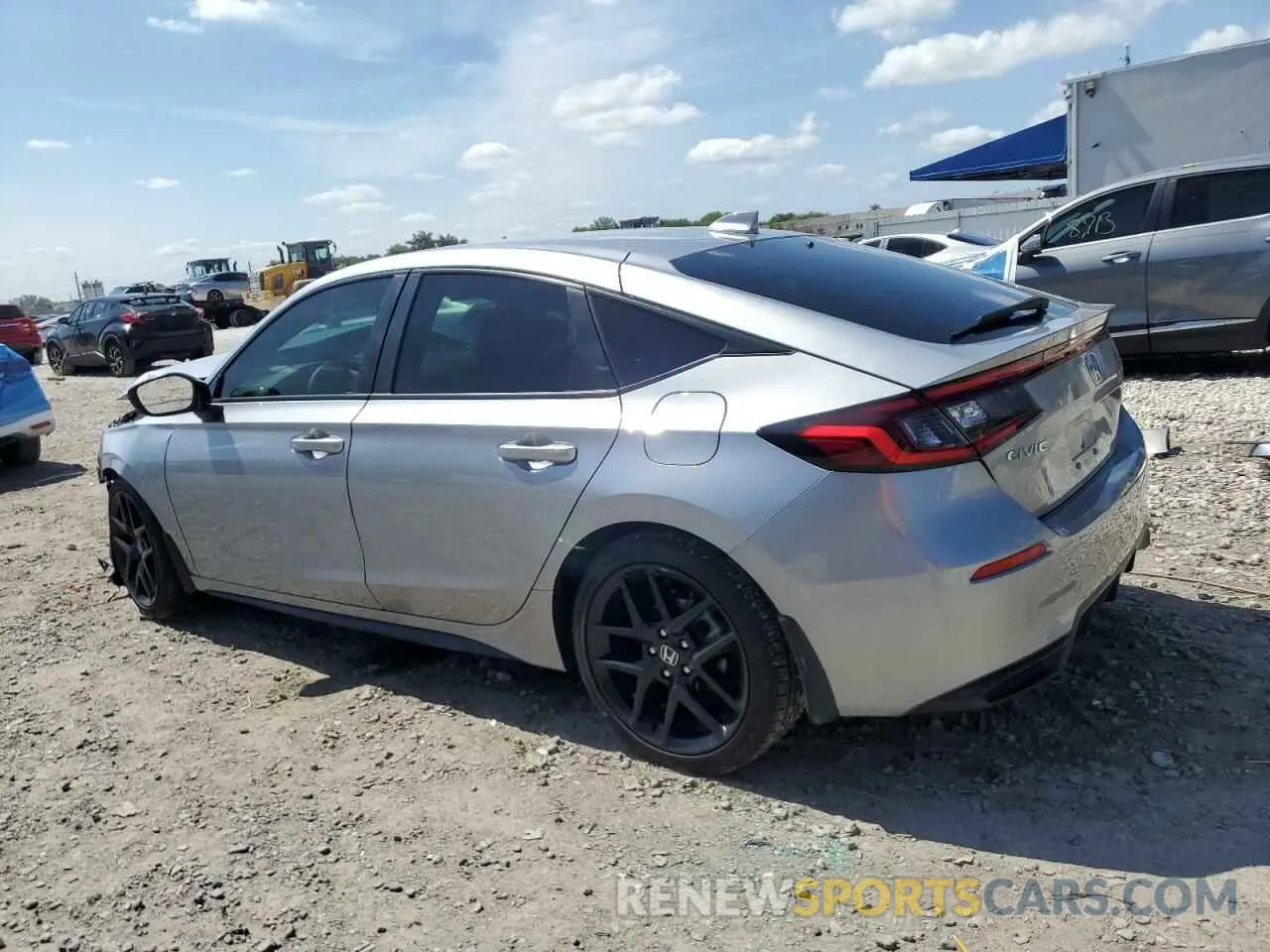 2 fotografías del automóvil dañado 19XFL2H80PE015168 HONDA CIVIC 2023