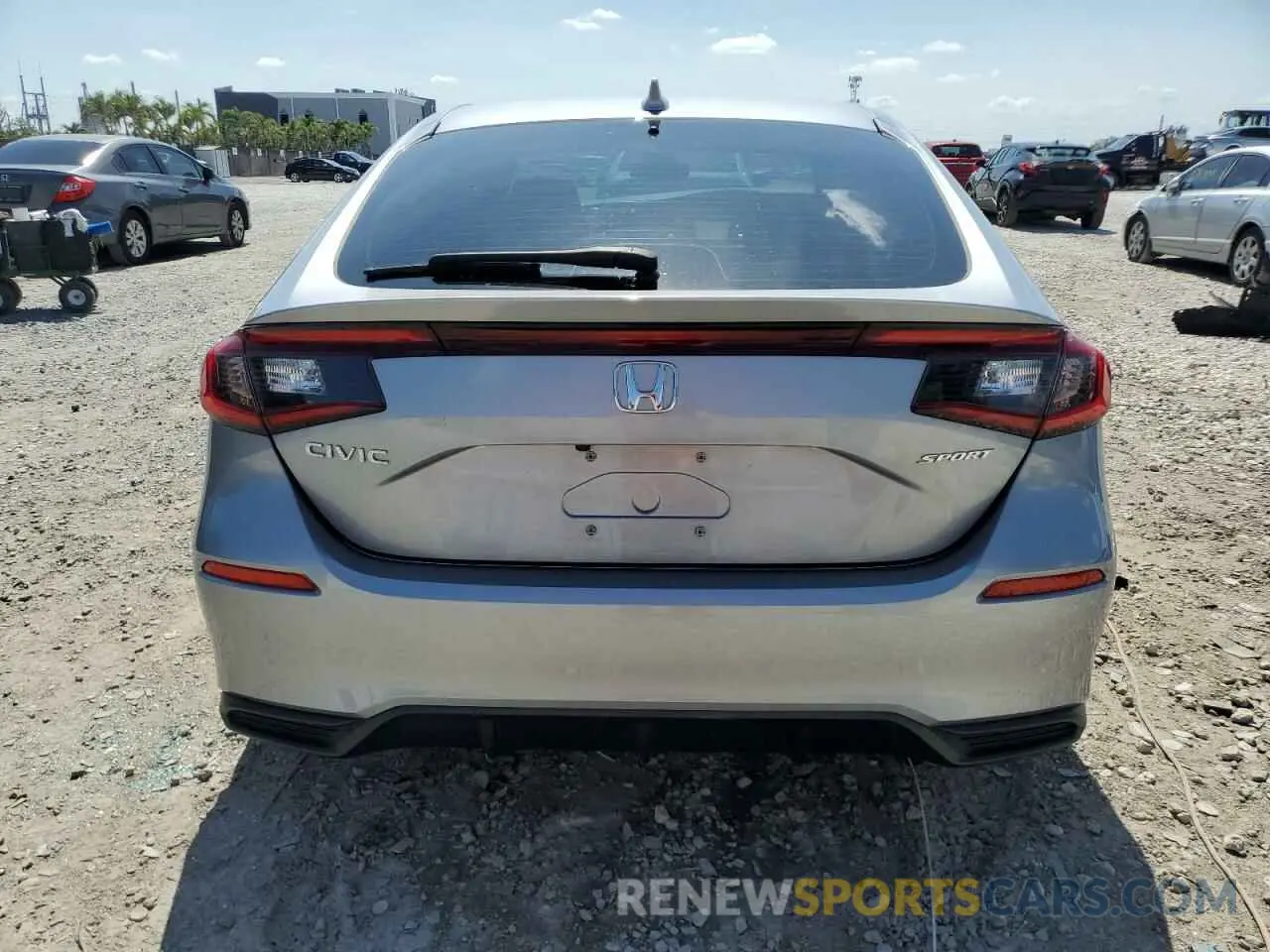 6 fotografías del automóvil dañado 19XFL2H80PE015168 HONDA CIVIC 2023